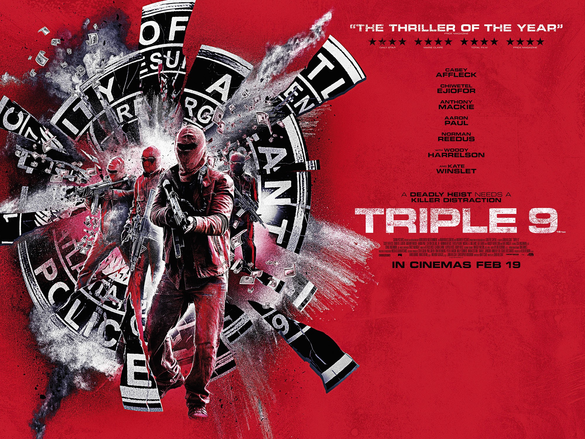 Triple 9 Movie Poster ( of 31)