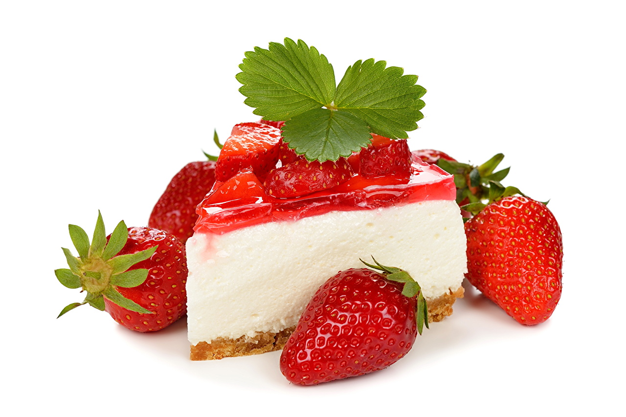 Desktop Wallpaper Strawberry Food Little cakes