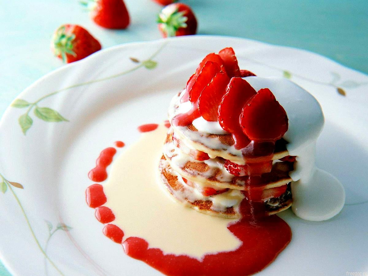 Cool wallpaper Food, Fruit Dessert, Strawberry. FREE Download background