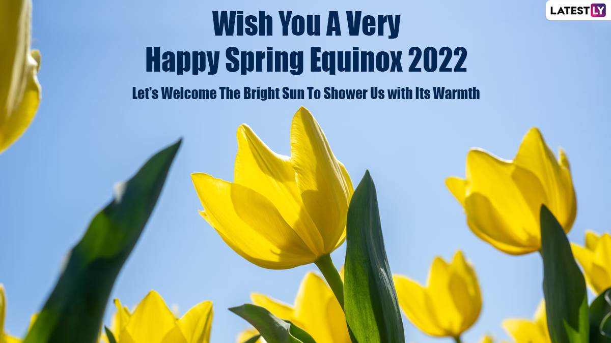 Happy Spring 2022 Wishes & Spring Equinox HD Image: Celebrate First Day of Spring With WhatsApp Messages, Wallpaper, Quotes and SMS