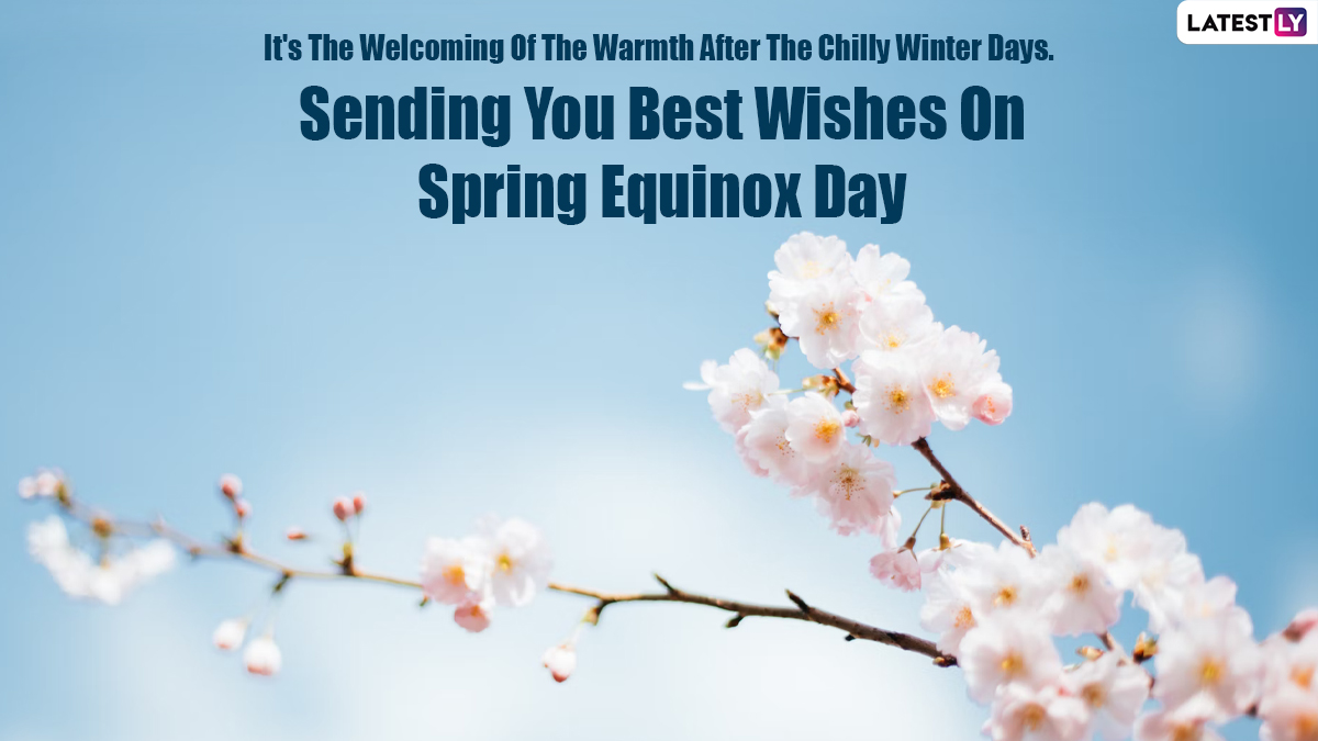 Spring Equinox 2022 Greetings & Happy First Day of Spring Image: Positive Quotes, Warm Wishes, Messages, Lovely HD Wallpaper, Sayings and Thoughts To Welcome the New Season