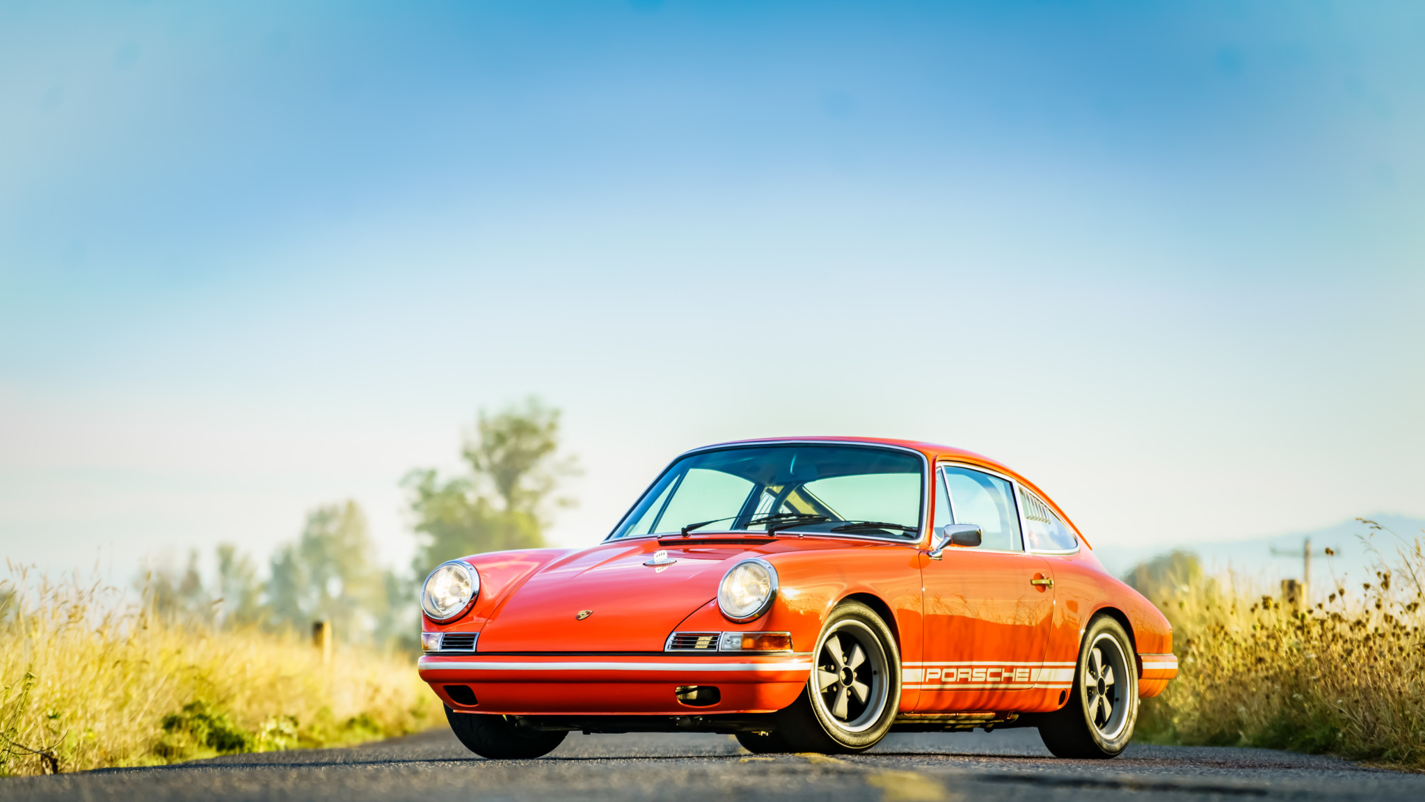 Tuned 1968 Porsche 912 HD Wallpaper
