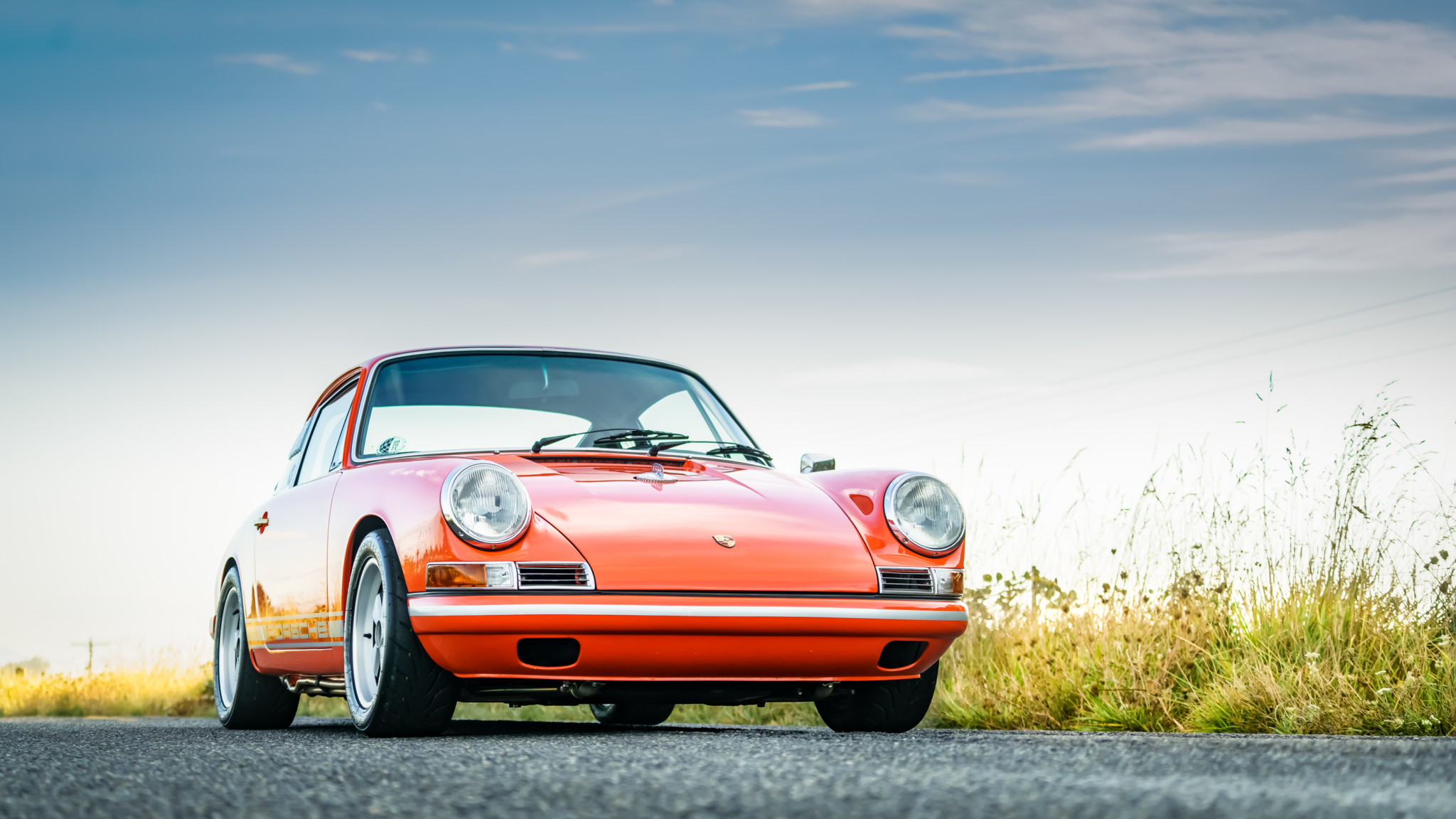 Tuned 1968 Porsche 912 HD Wallpaper