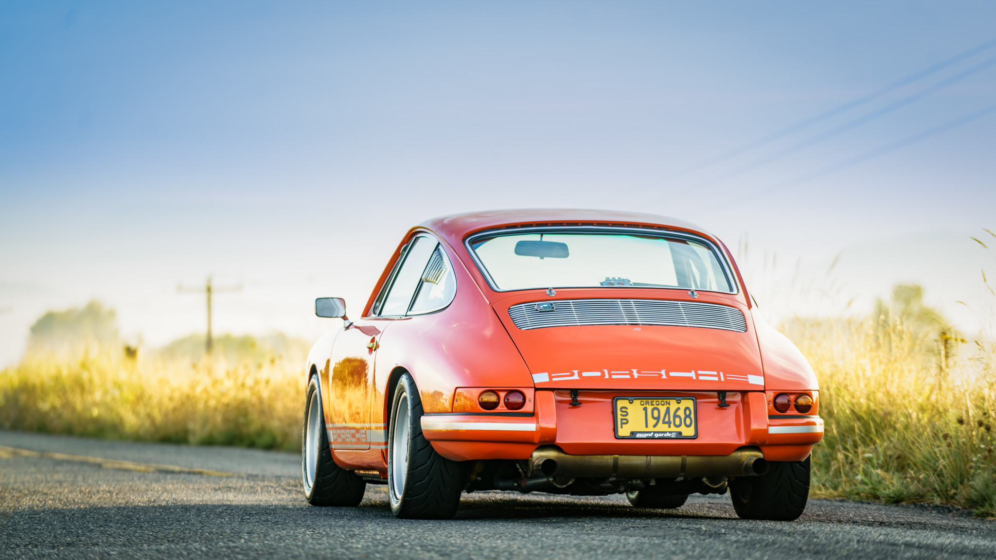Tuned 1968 Porsche 912 HD Wallpaper