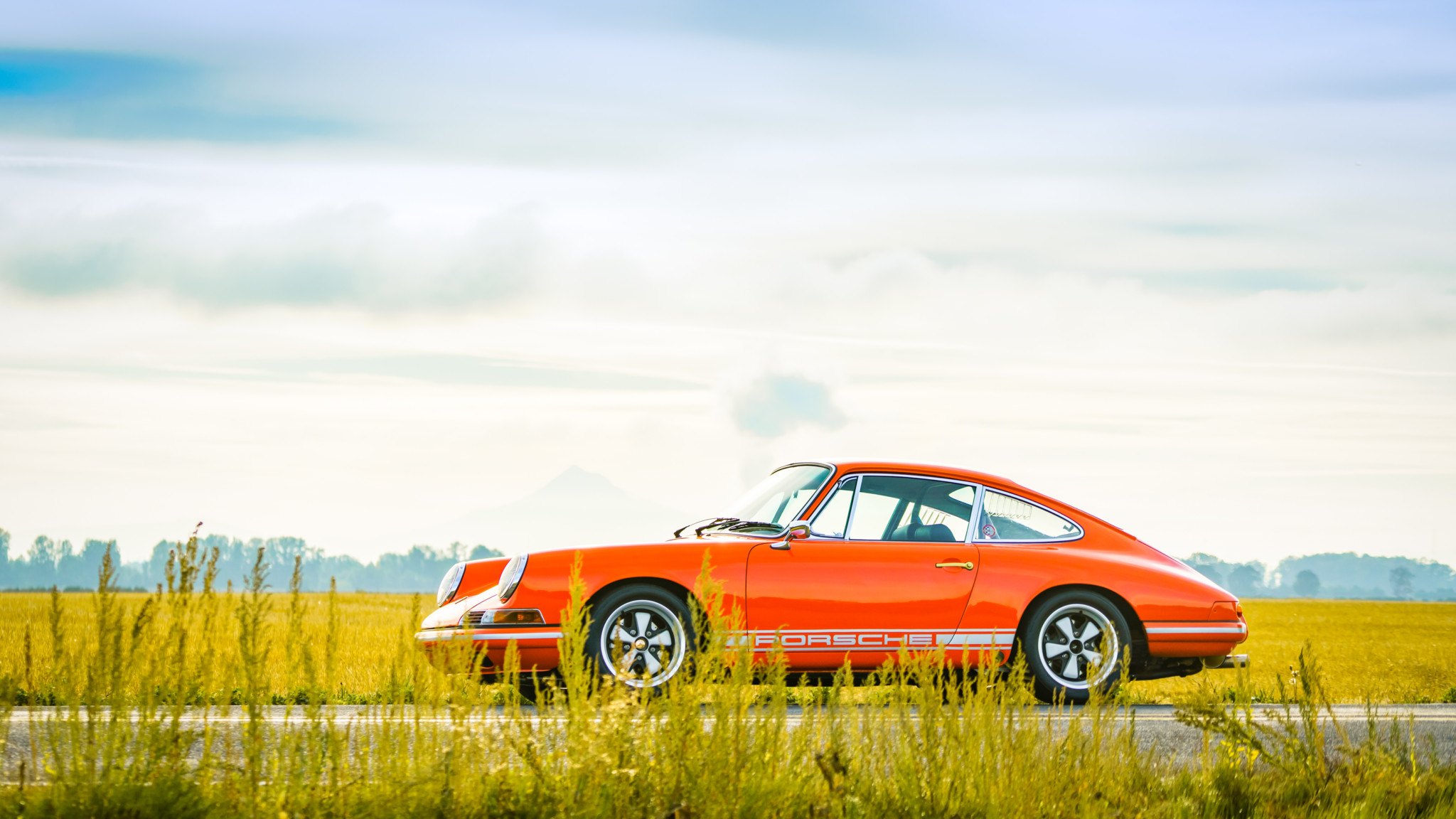 Tuned 1968 Porsche 912 HD Wallpaper