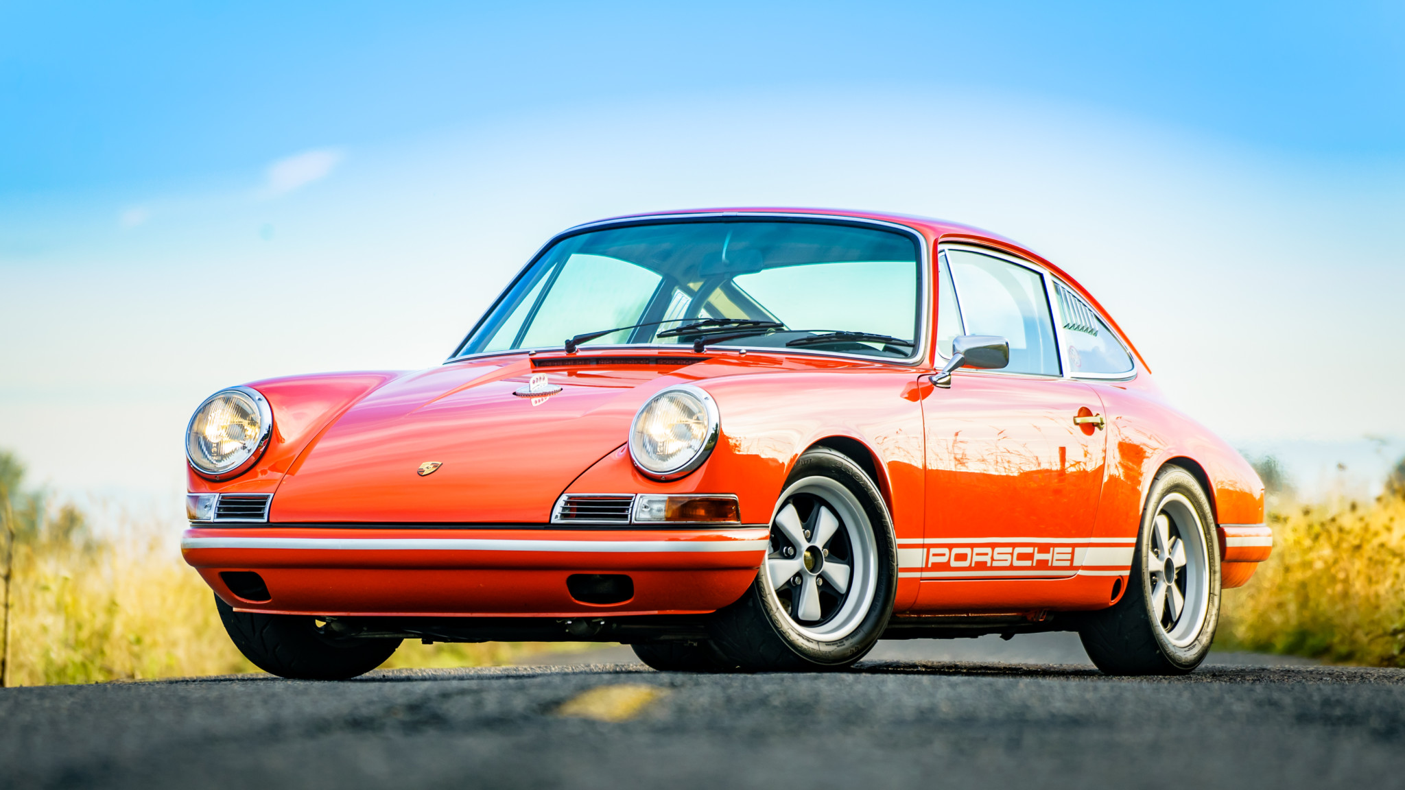 Tuned 1968 Porsche 912 HD Wallpaper