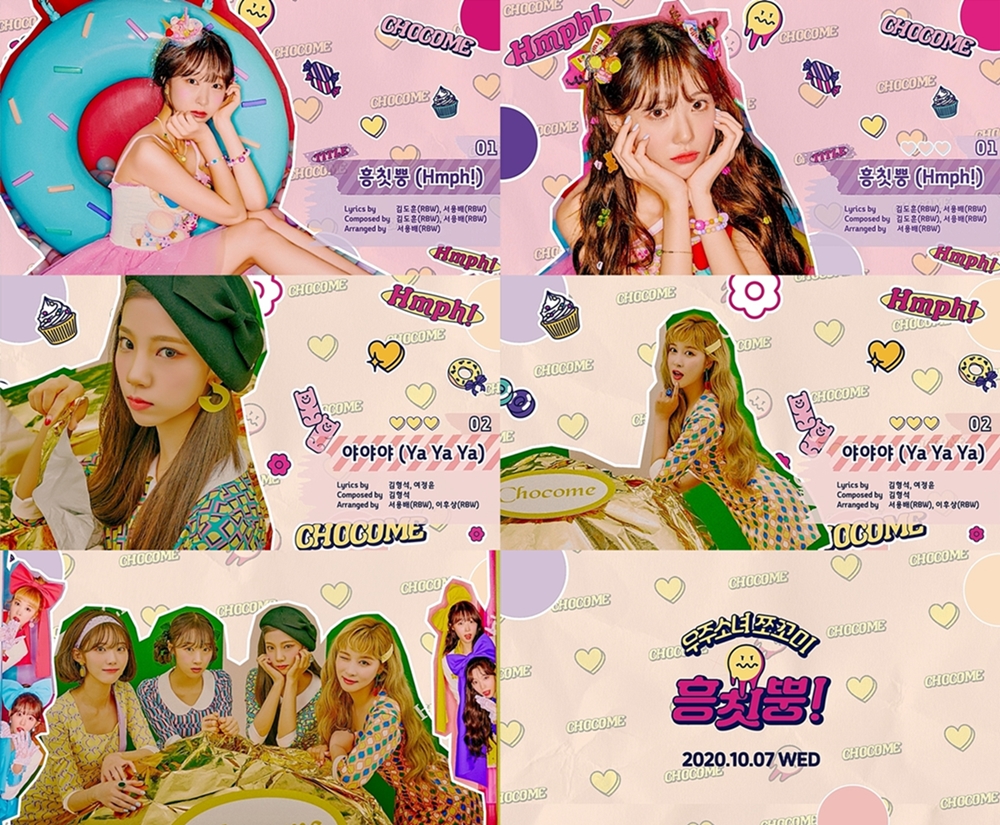 WJSN CHOCOME Excites Fans With Music Preview for Debut Album Hmph!