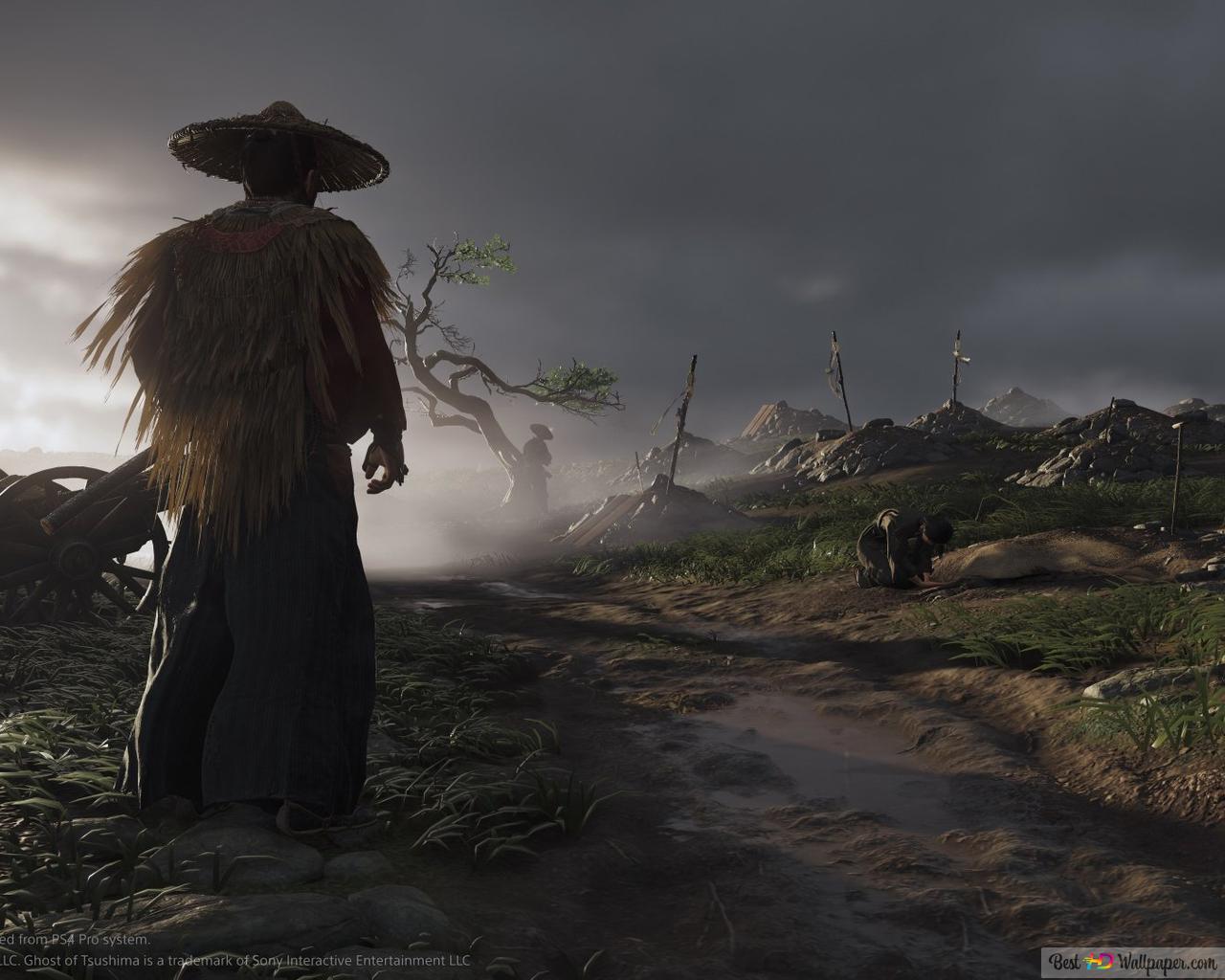 Ghost of tsushima game HD wallpaper download