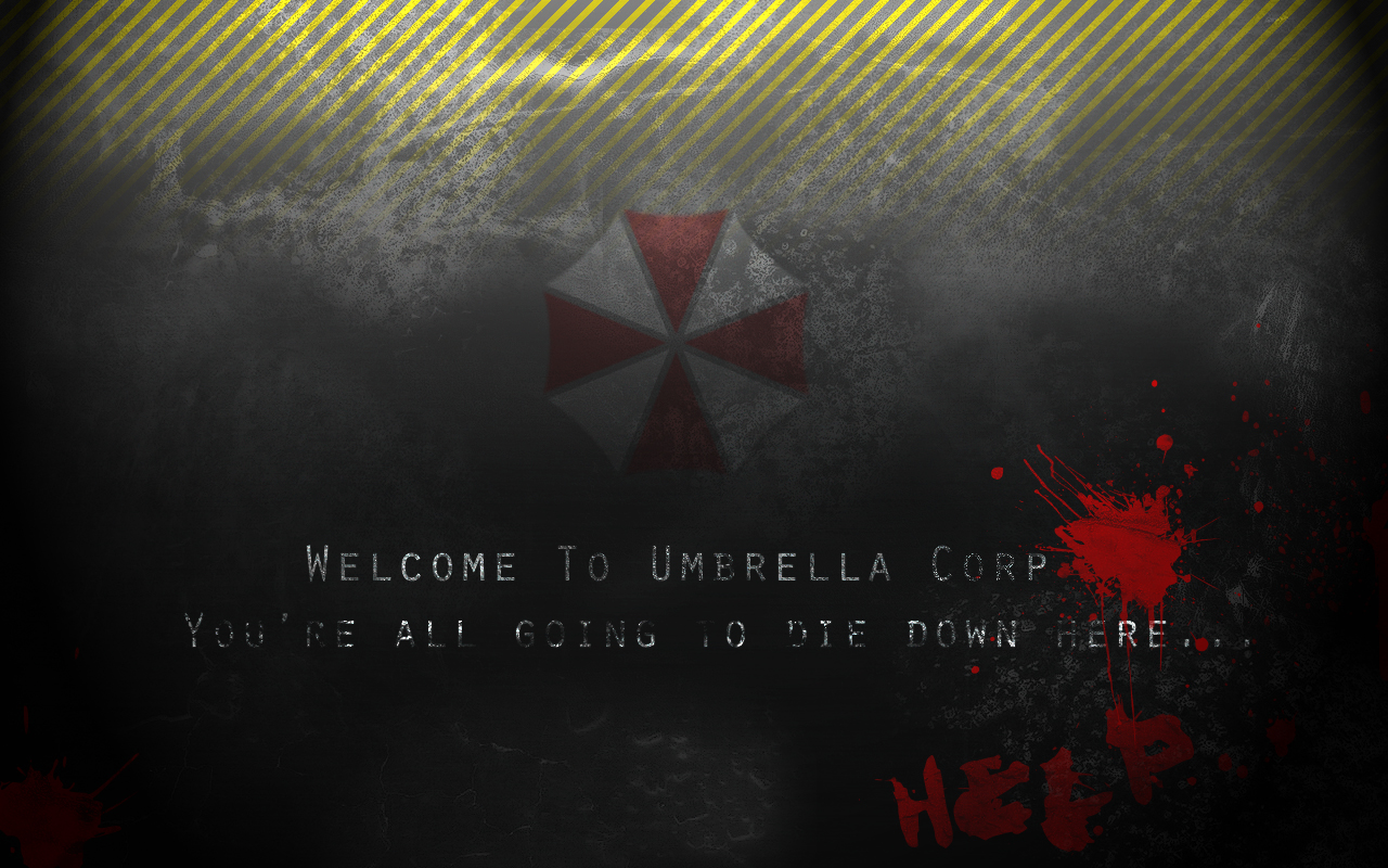 Revil 6 - Evil Wallpaper Umbrella