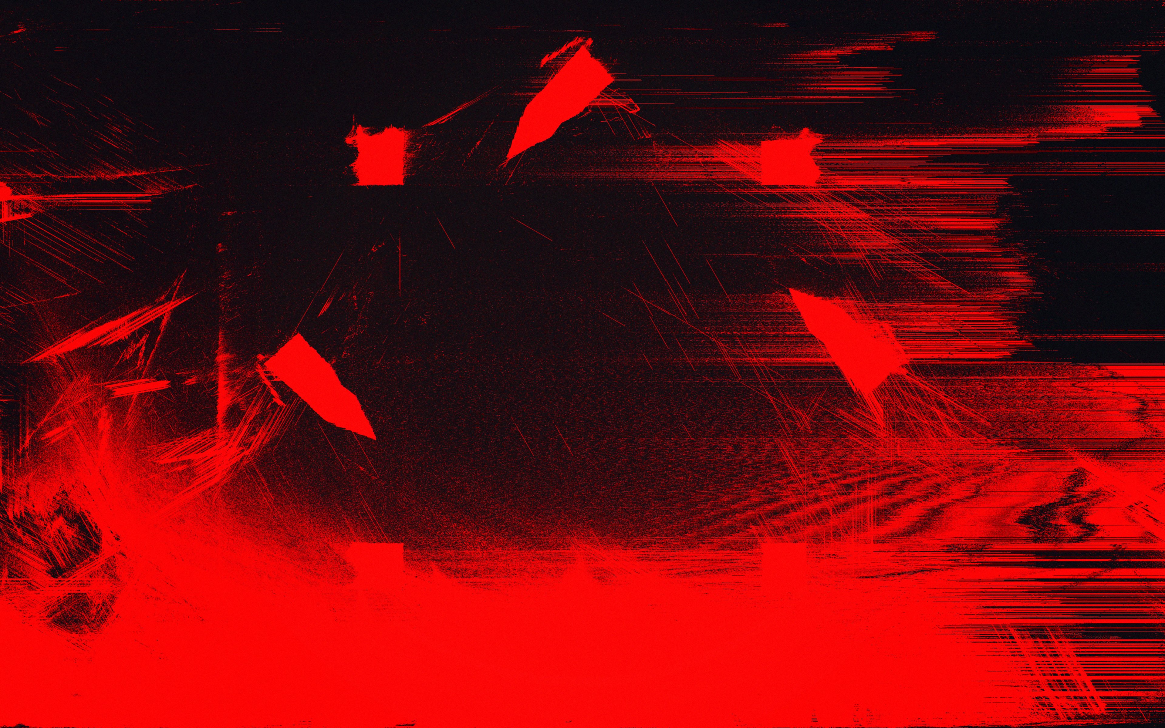 Hình nền máy tính với màu đỏ đậm thấm đượm những đường vạch glitch sẽ giành giật sự chú ý của bạn ngay từ cái nhìn đầu tiên. Đừng bỏ qua cơ hội để khám phá một không gian ảo đầy ấn tượng, sôi động và ngập tràn màu sắc.