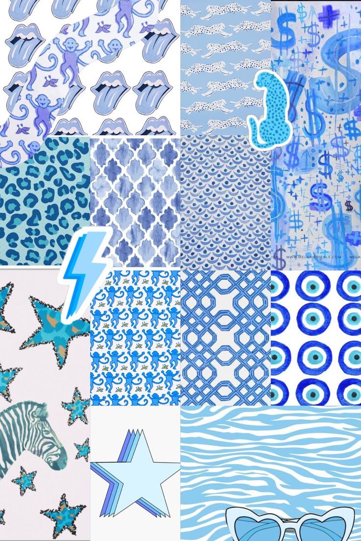 Blue Preppy Wallpapers  Wallpaper Cave
