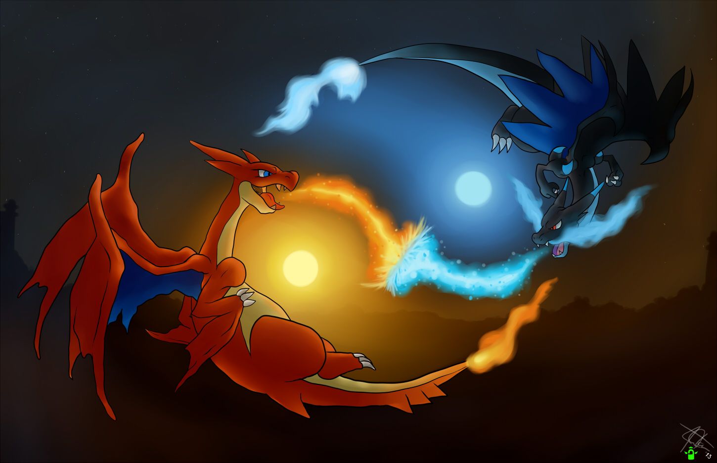 Mega Charizard X and Y. Charizard, Pokemon charizard, Eevee wallpaper