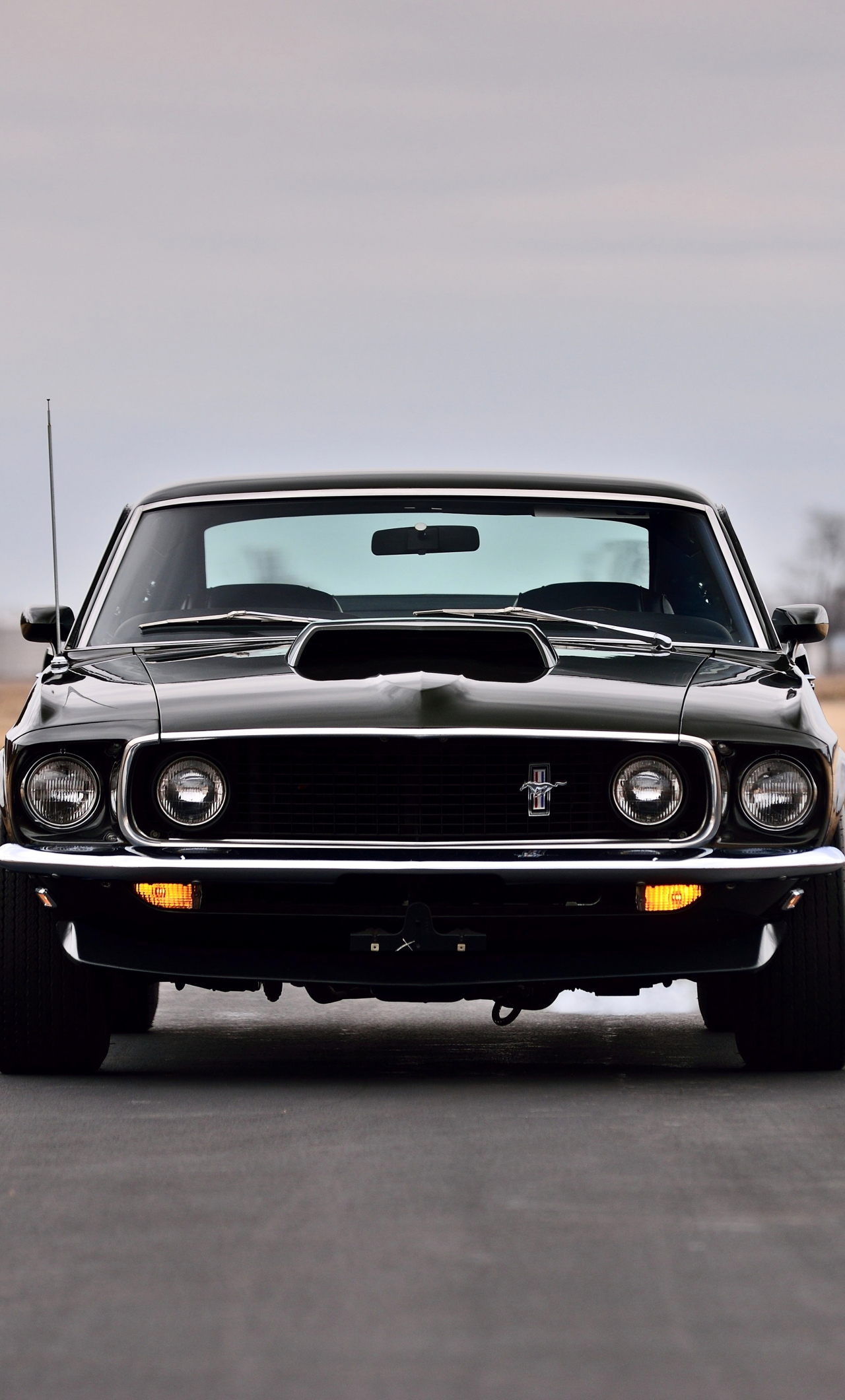 Download ford mustang boss 429 fastback, 1969, muscle car 1280x2120 wallpaper, iphone 6 plus, 1280x2120 HD image, background, 8257