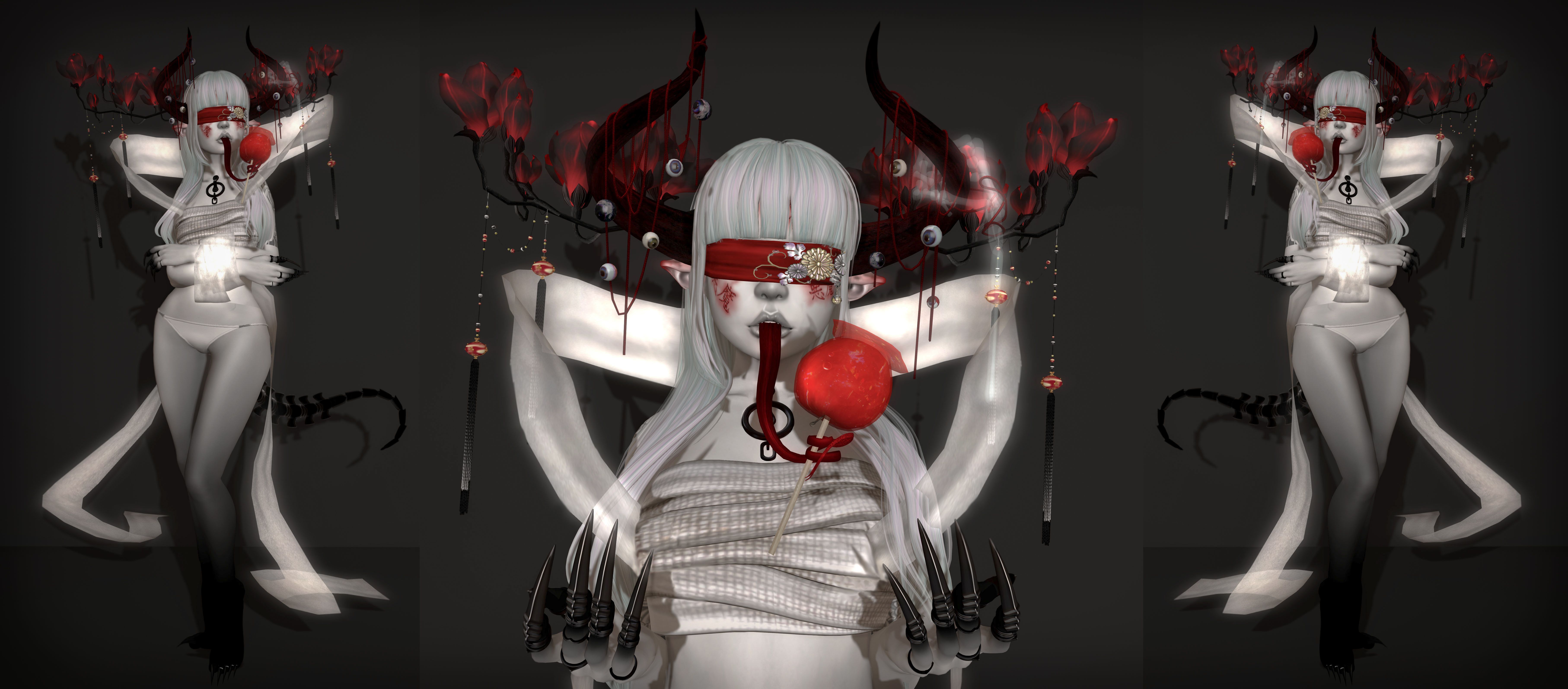 Japanese Horror Art Wallpaper