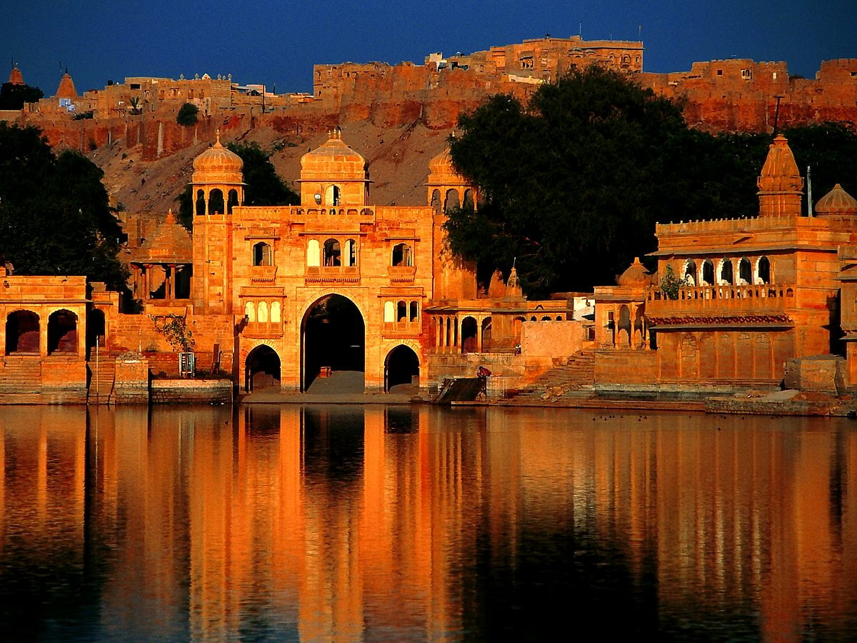 Golden City Fort Jaisalmer wallpaper HD. Download Free background
