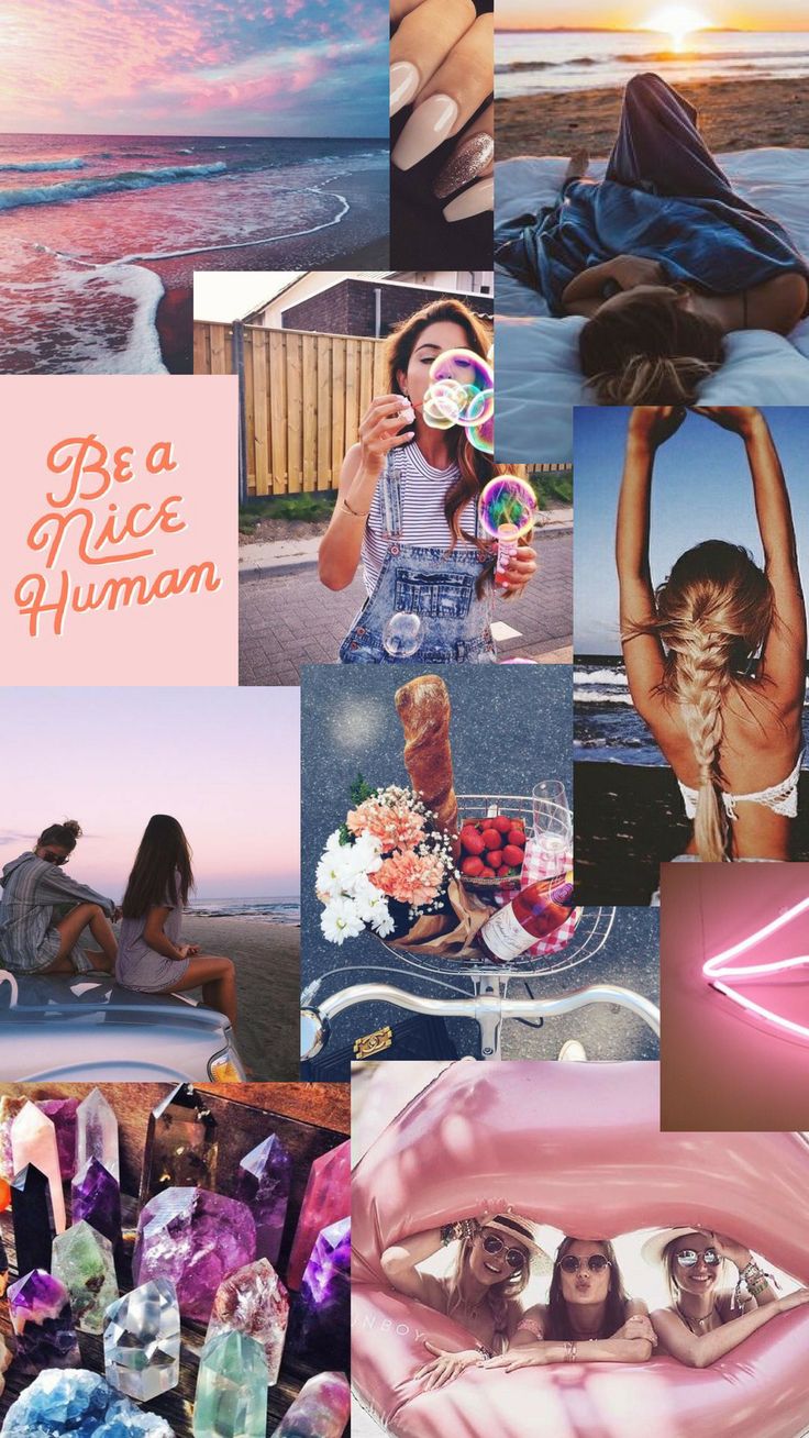 Bright Pink Purple Summer Mood Board. Pink instagram, Mood board, Instagram feed ideas