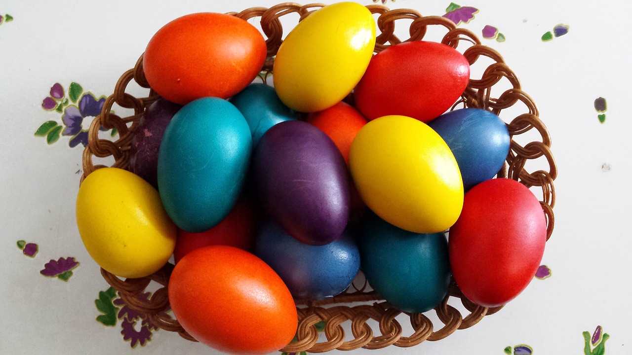 Easter Eggs Holiday Bright