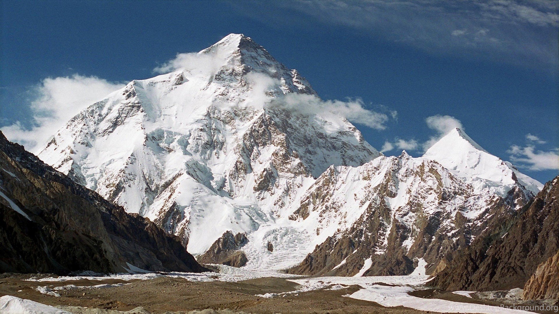Most Popular Beautiful K2 Mountains In Asia HD Wallpaper Desktop Background