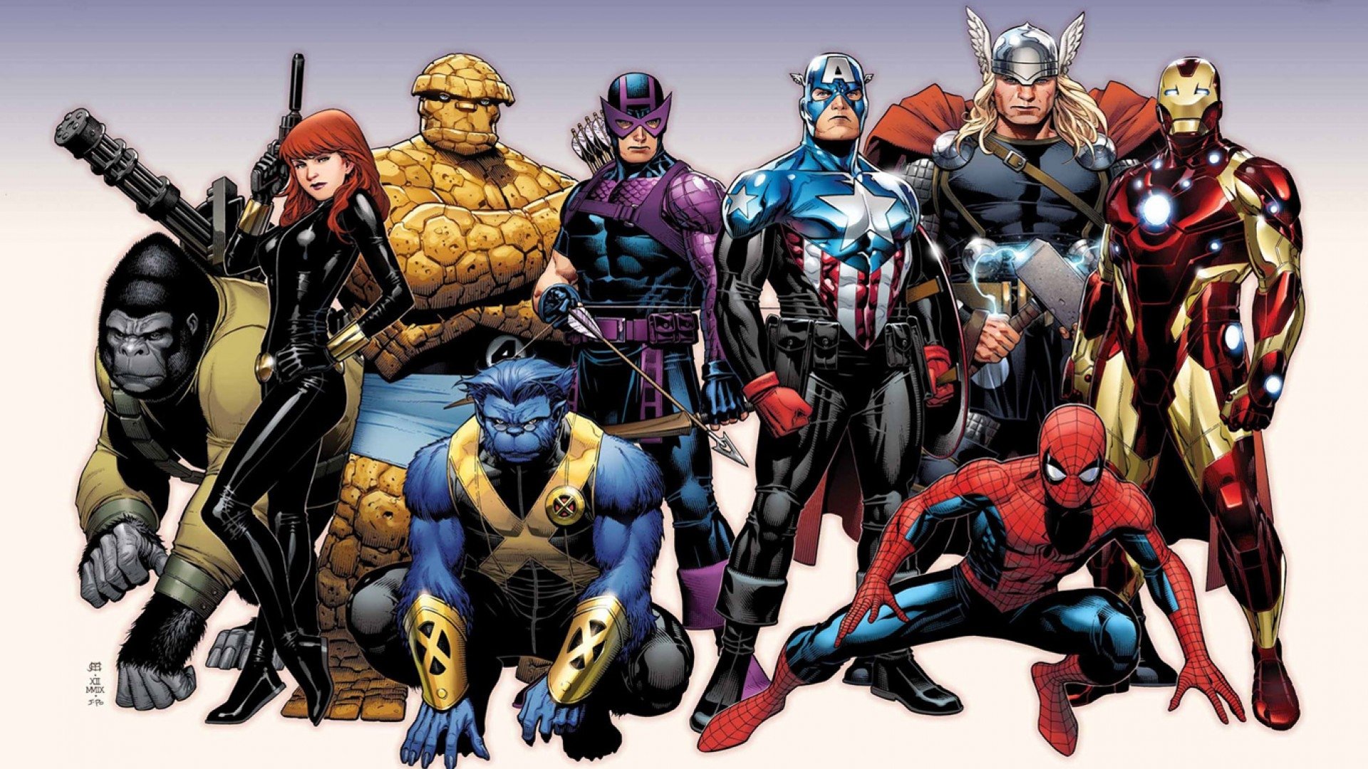 The Avengers: The Heroic Age HD Wallpaper and Background Image