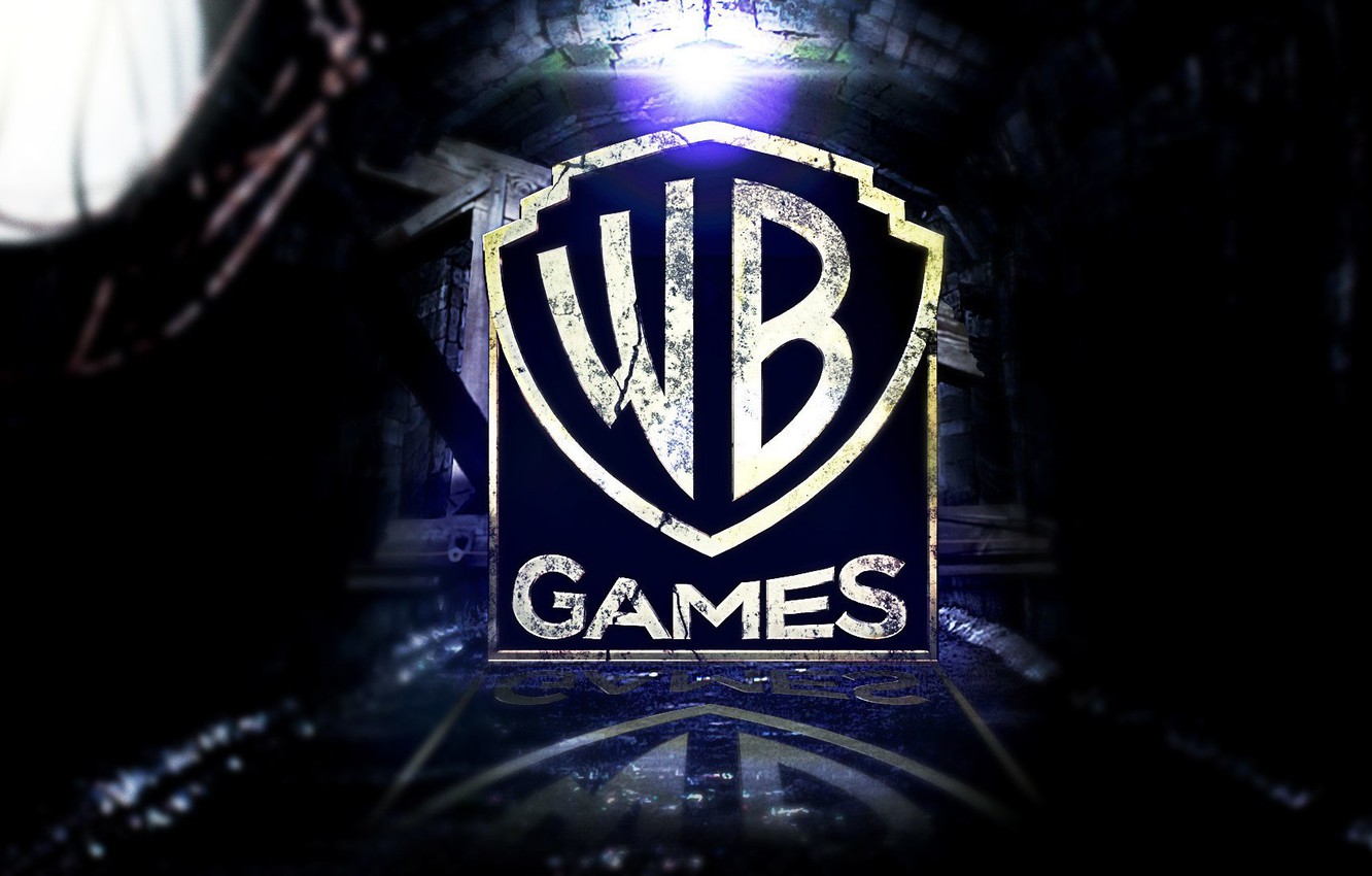 Wallpaper Logo, Warner, WB Games image for desktop, section игры