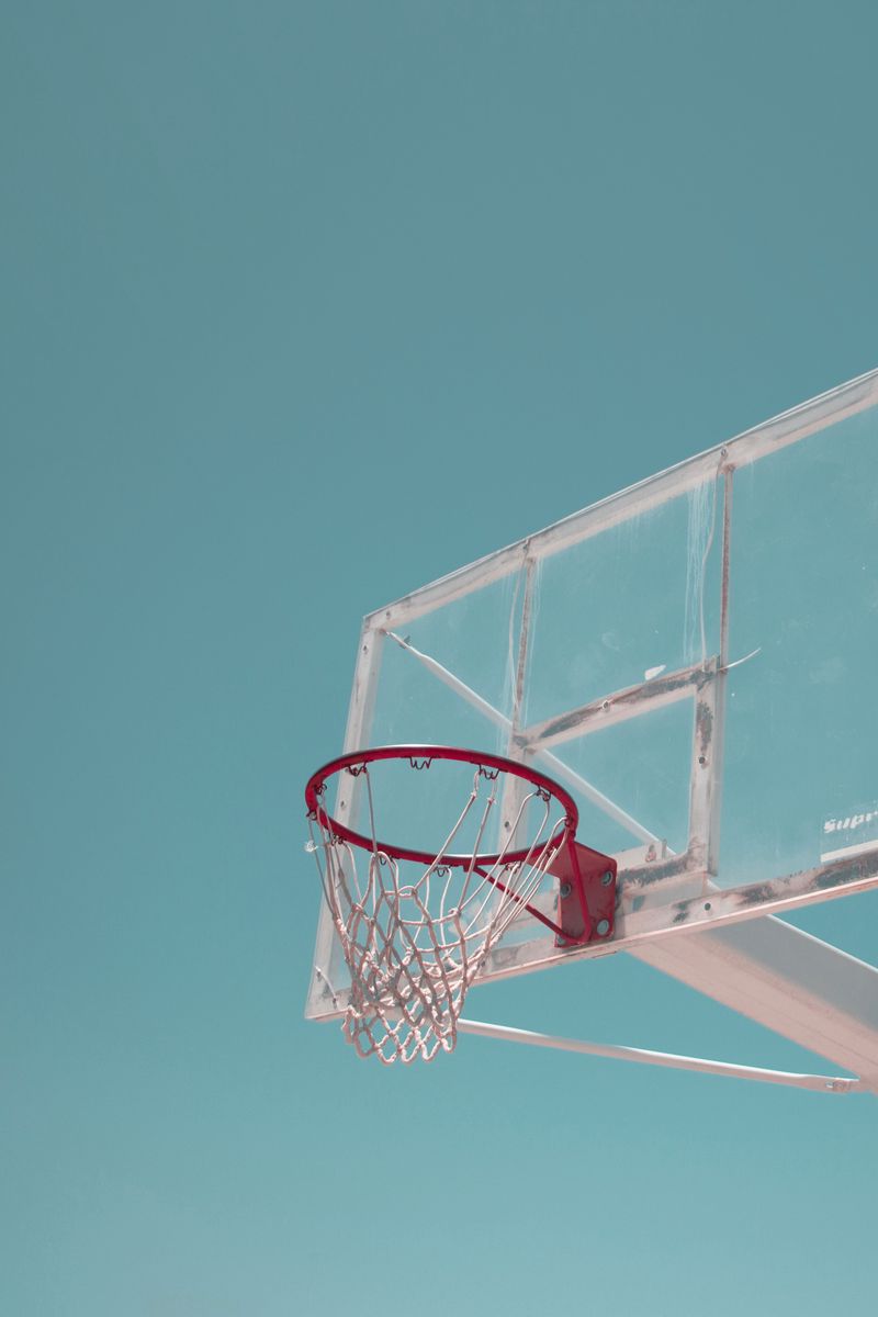 Download Wallpaper 800x1200 Basketball Ring, Basketball Net, Minimalist, Basketball Iphone 4s 4 For Parallax HD Background