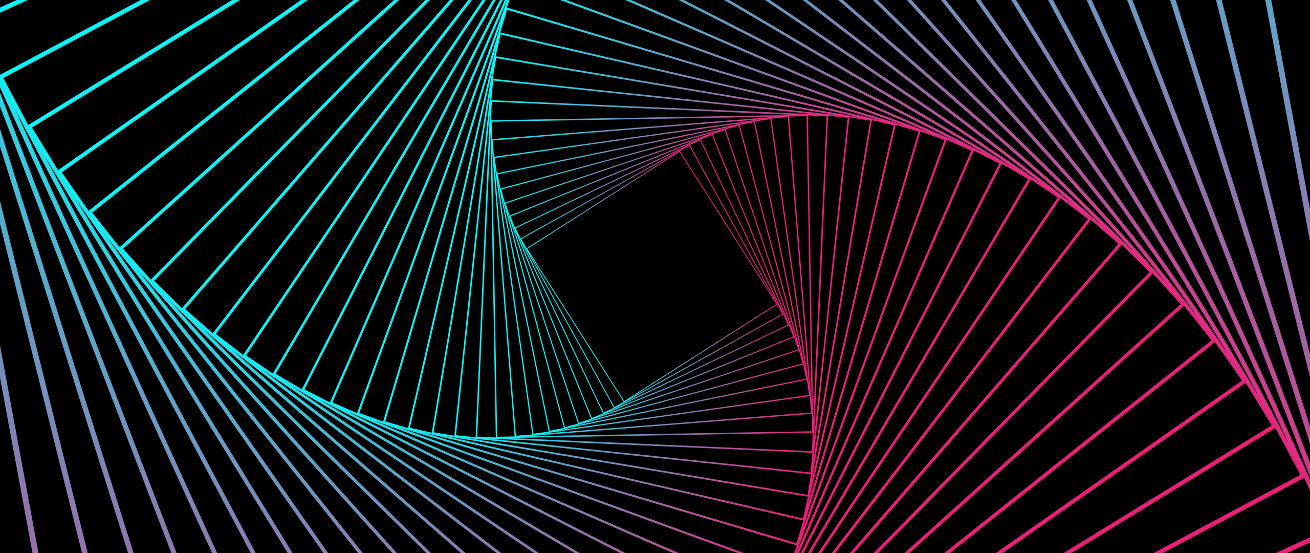 Geometric Wallpaper 4K, Pattern, Spiral, Neon, Gradient, Abstract