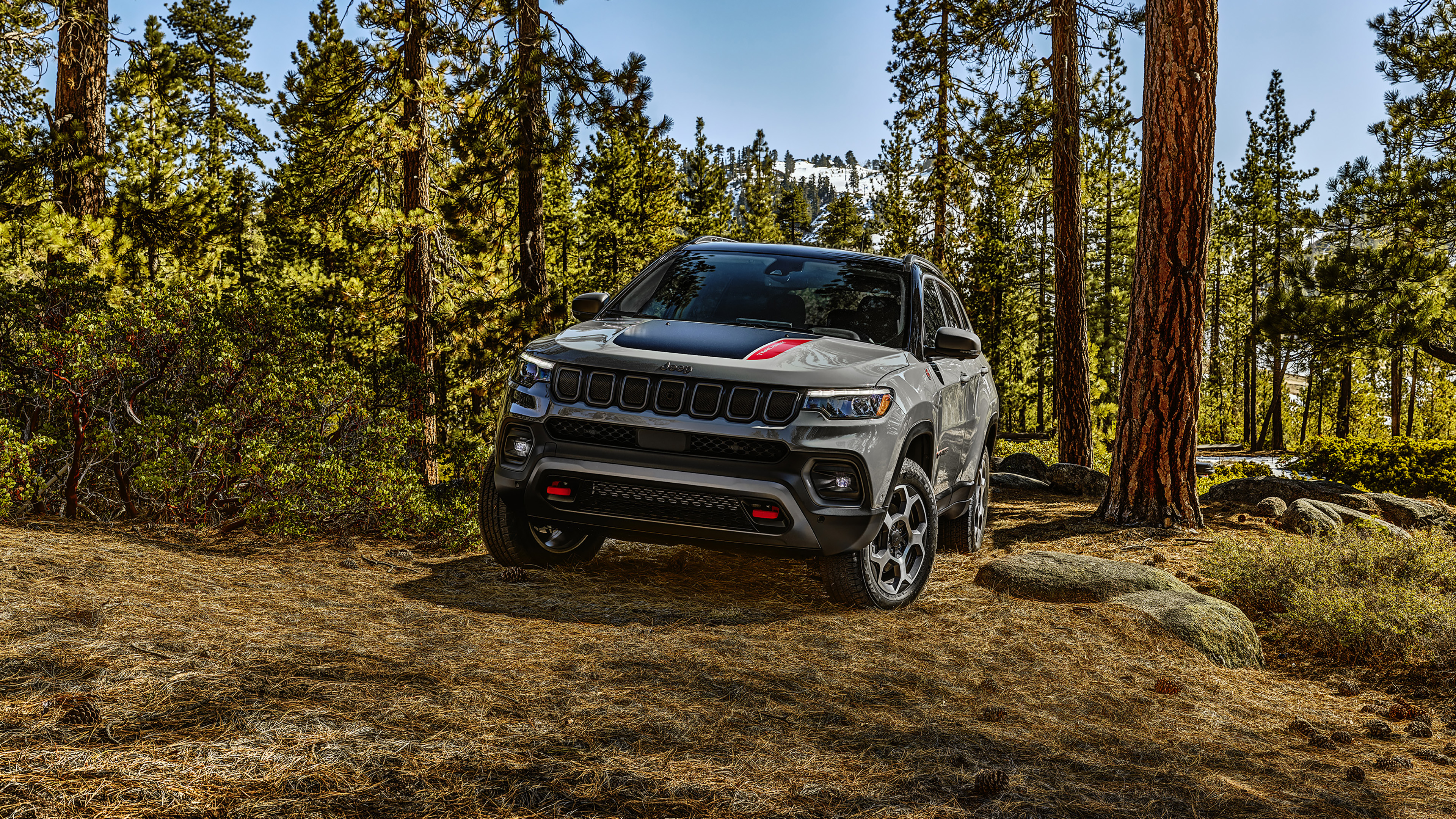 2022 Jeep Compass Trailhawk 4K Wallpaper. HD Car Wallpaper