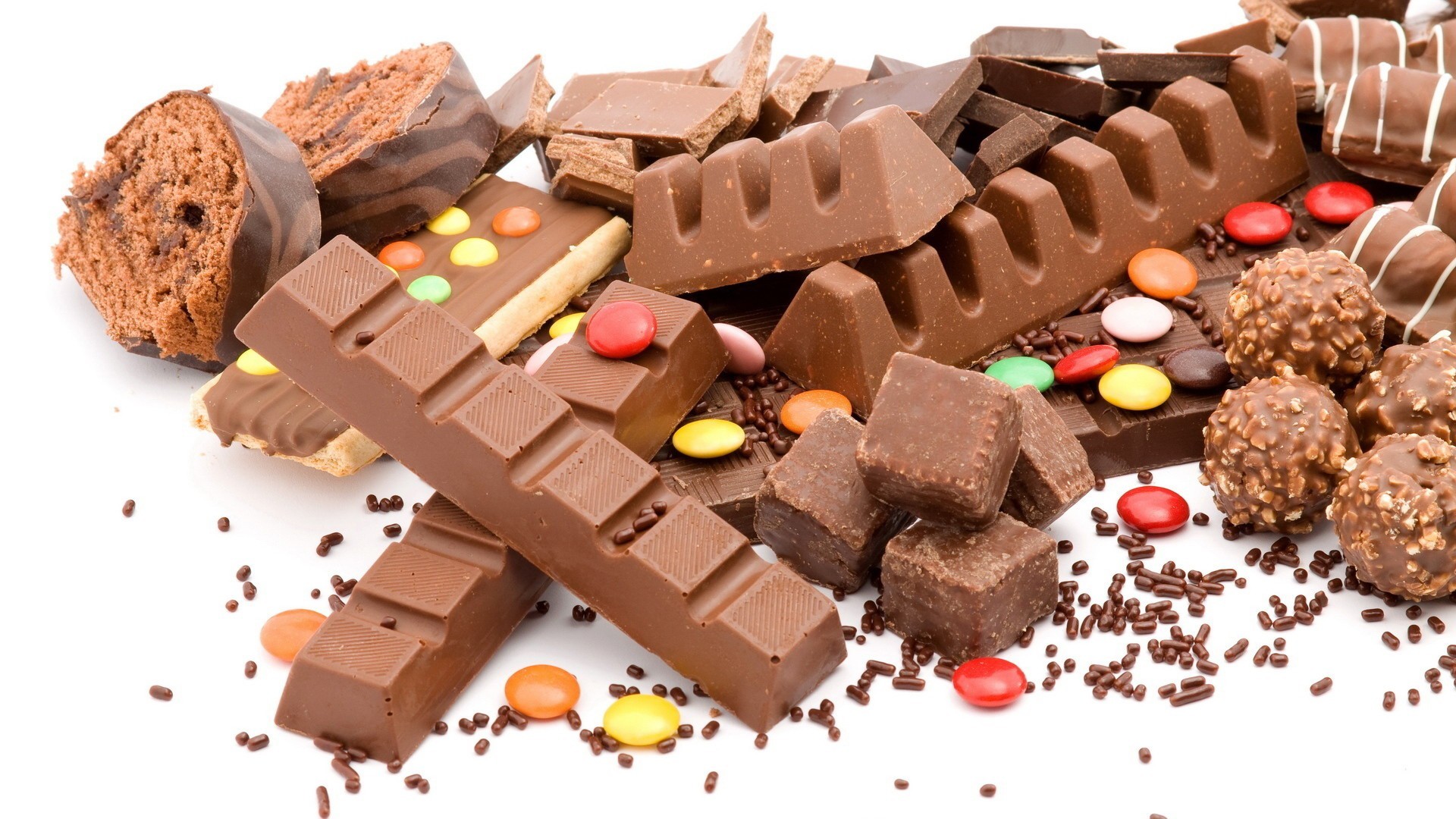 chocolate candy wallpaper
