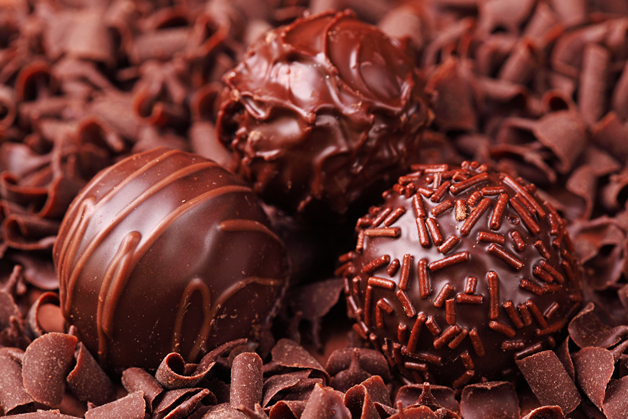 Wallpaper Chocolate Candy Food Closeup confectionery