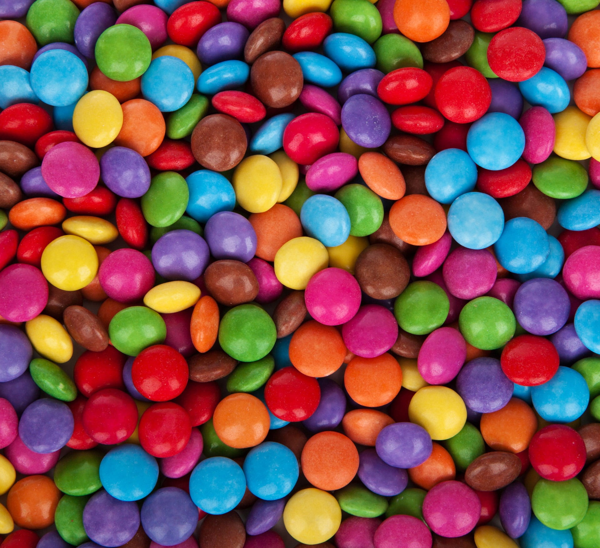 Assorted Color Chocolate Candies HD Wallpaper Background Wallpaper & Background Download