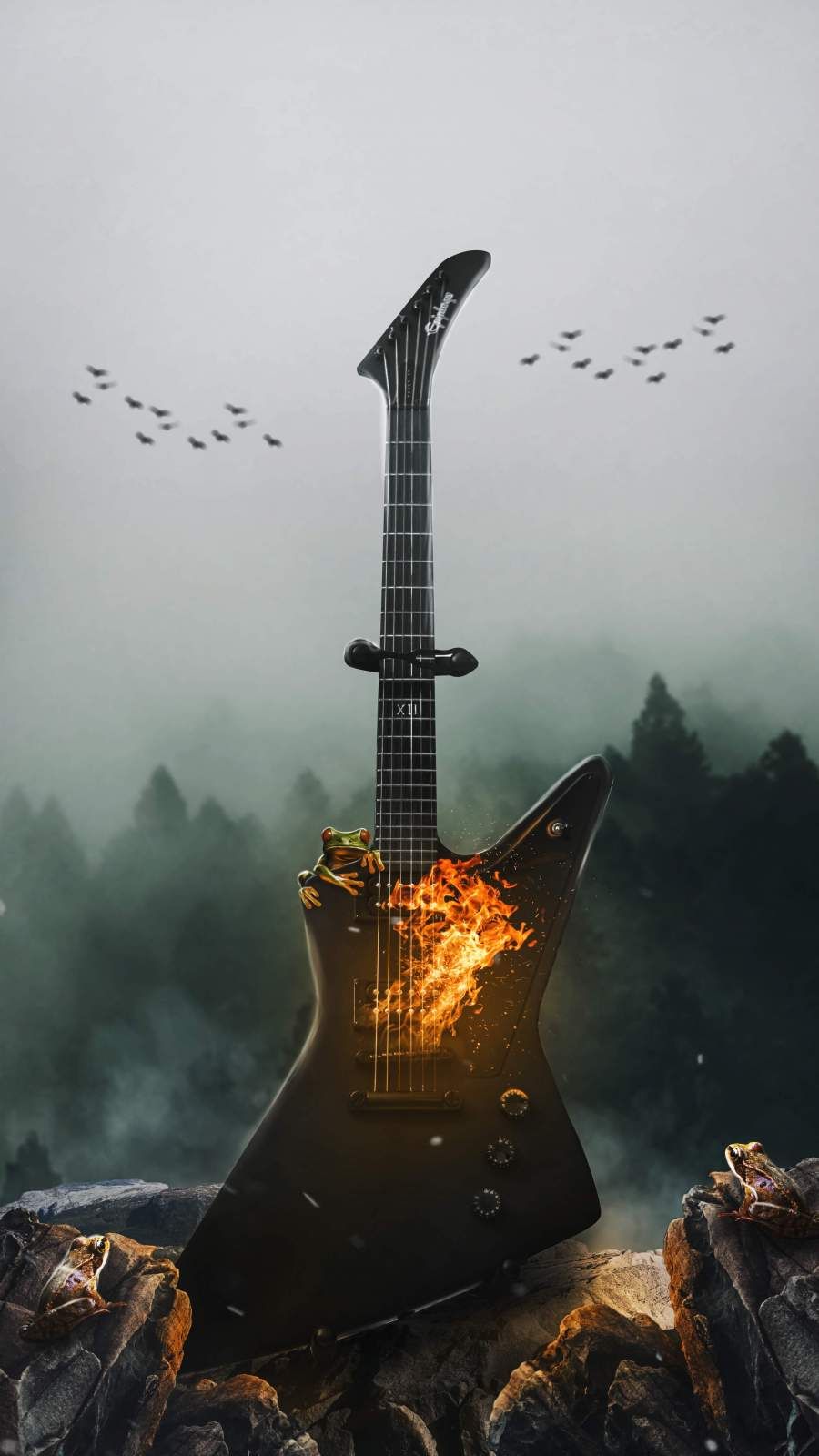 iPhone Wallpaper for iPhone XS, iPhone XR and iPhone X, iPhone Wallpaper. Guitar wallpaper iphone, Phone wallpaper, Guitar