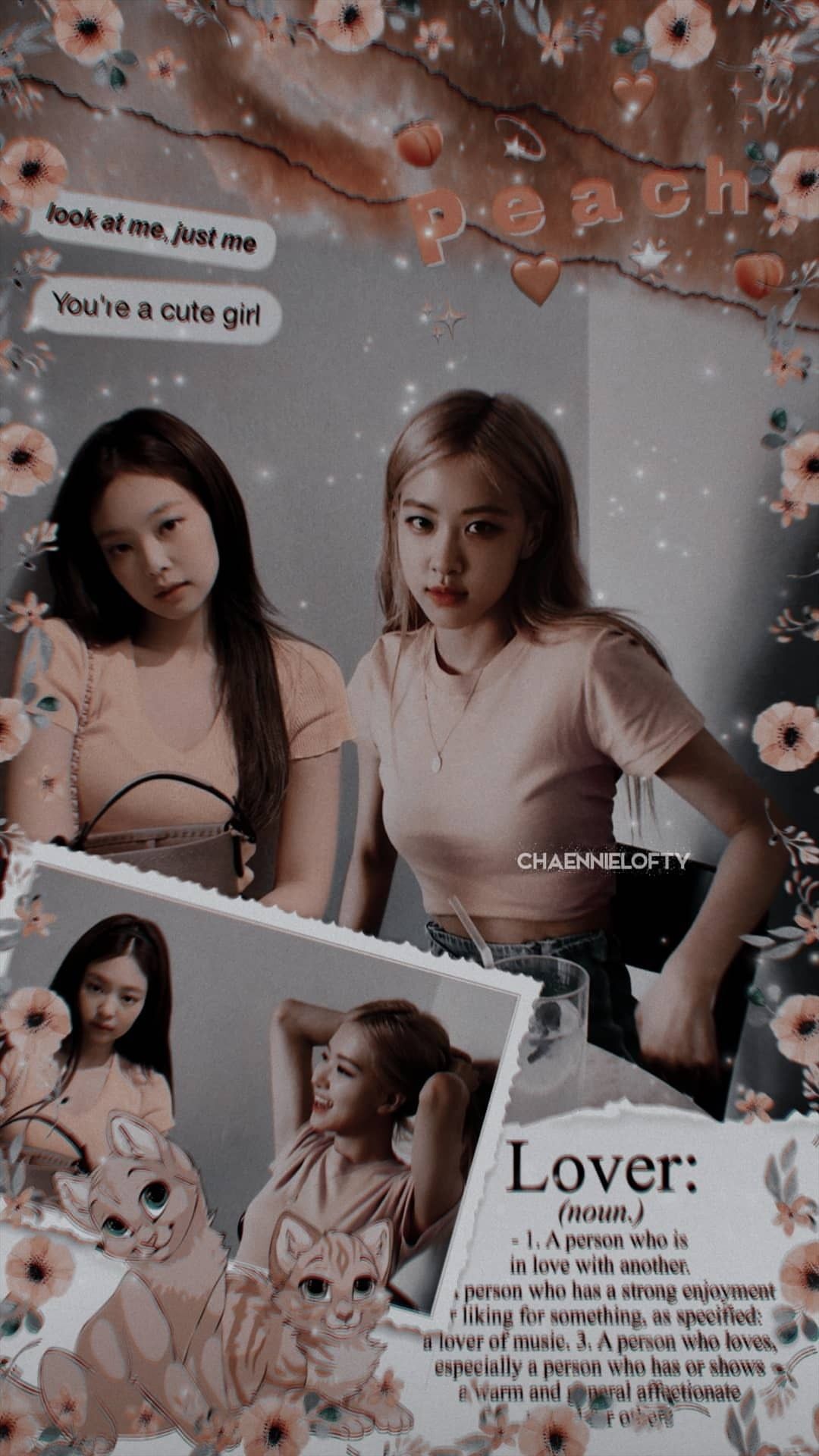 Chaennie Wallpaper. Blackpink photo, Black pink kpop, Rosé blackpink aesthetic