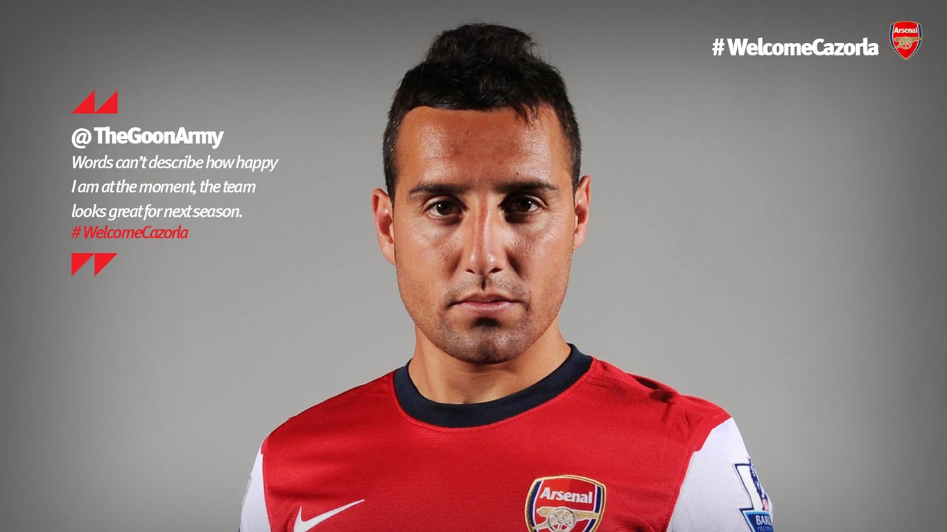 Santi Cazorla Arsenal 2012 13 Season Wallpaper 01