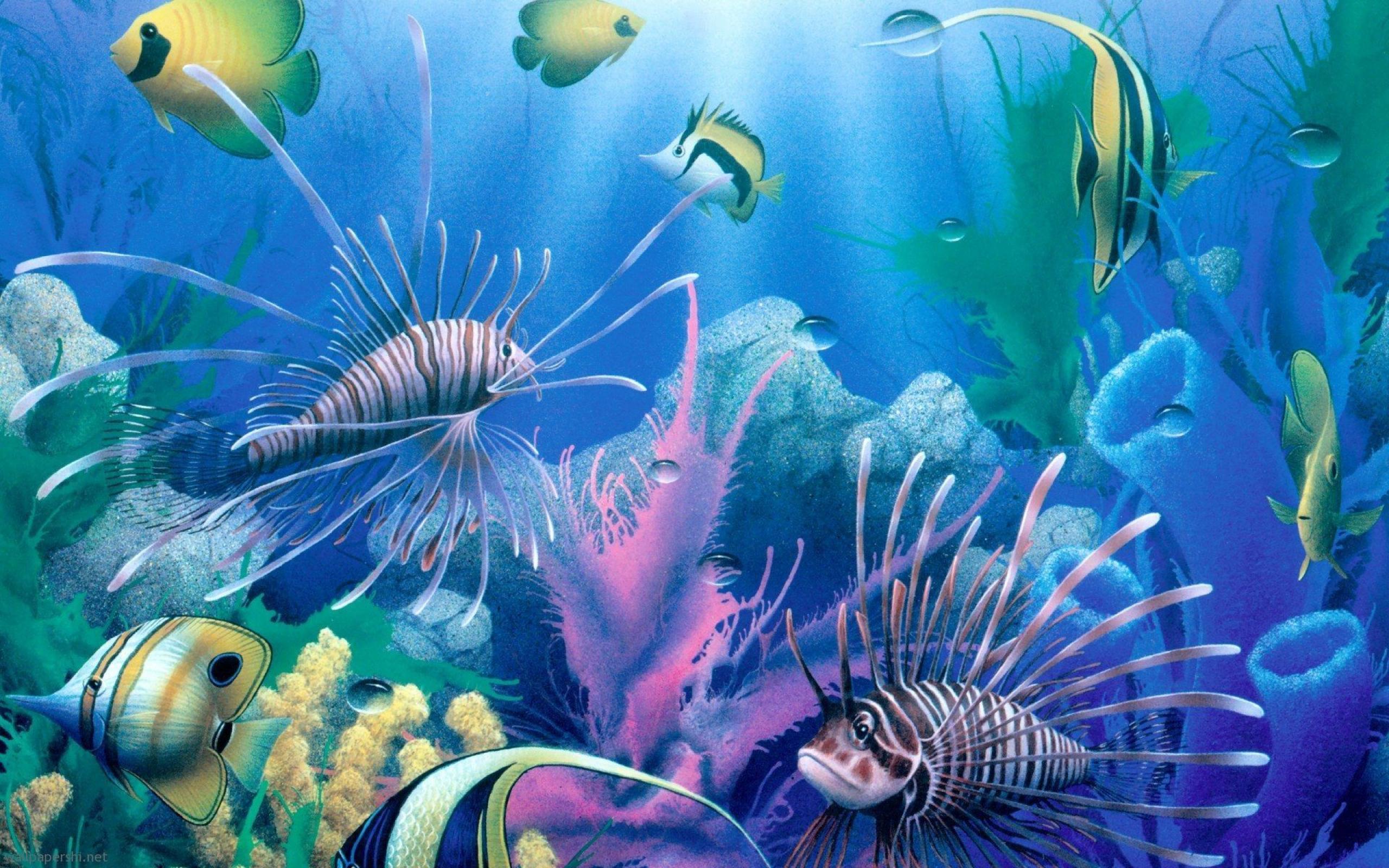 Deep Sea Fishing Wallpaper