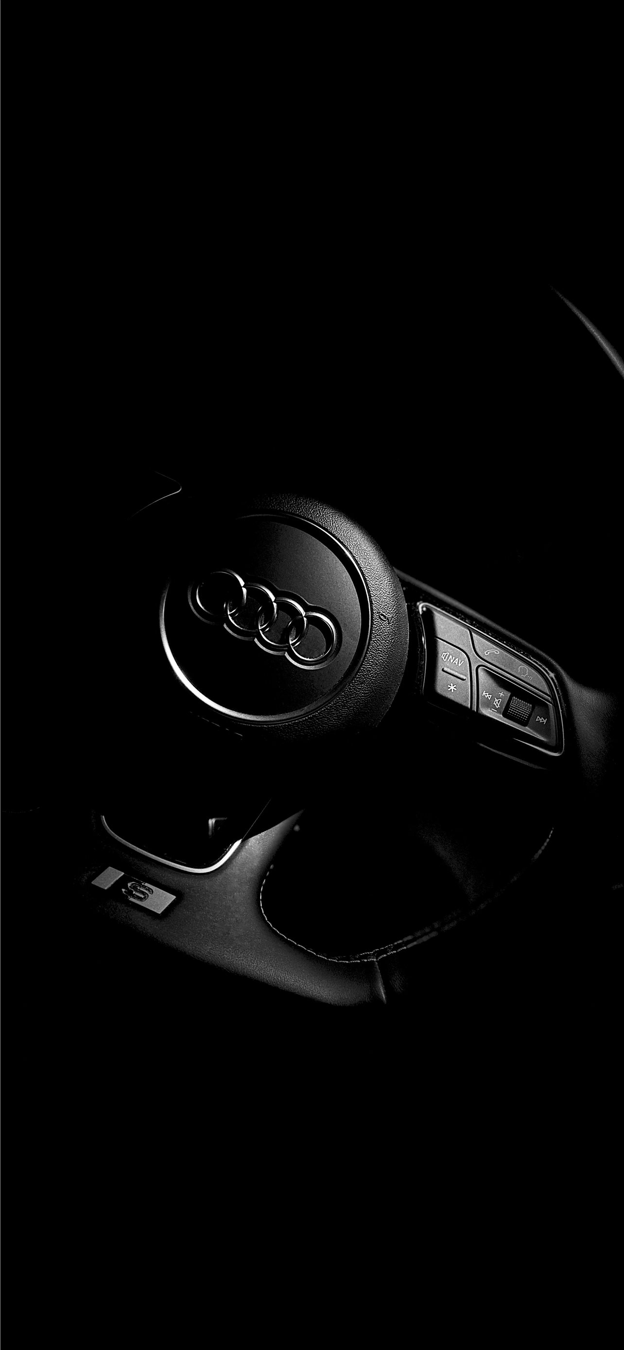 Best Audi logo iPhone HD Wallpaper