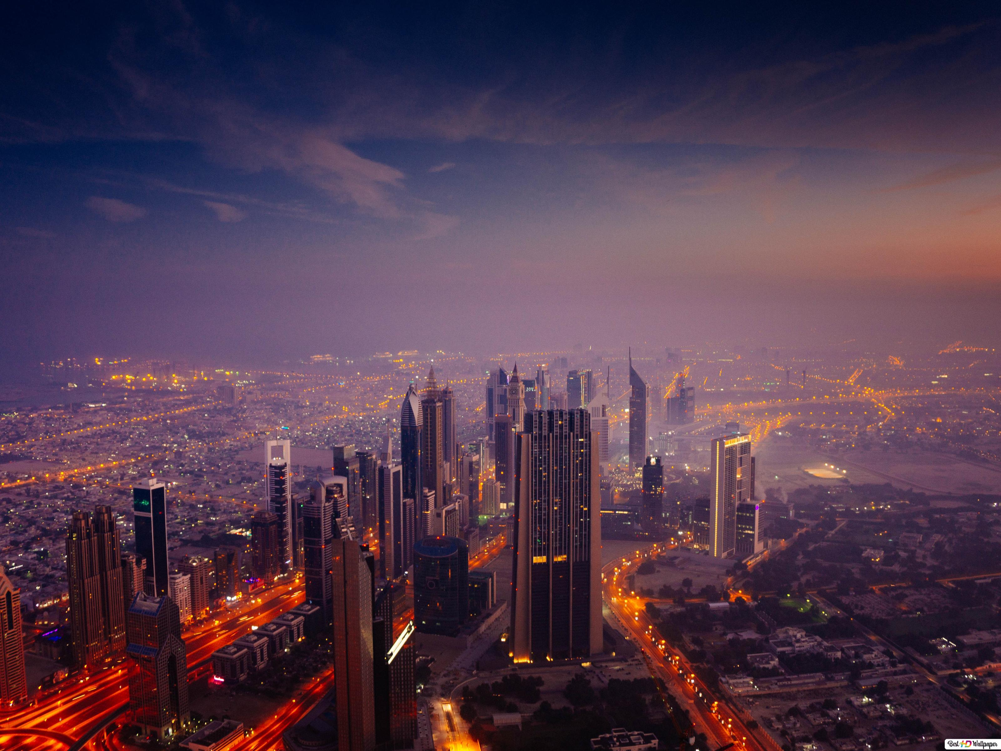 Dubai Sunrise HD wallpaper download