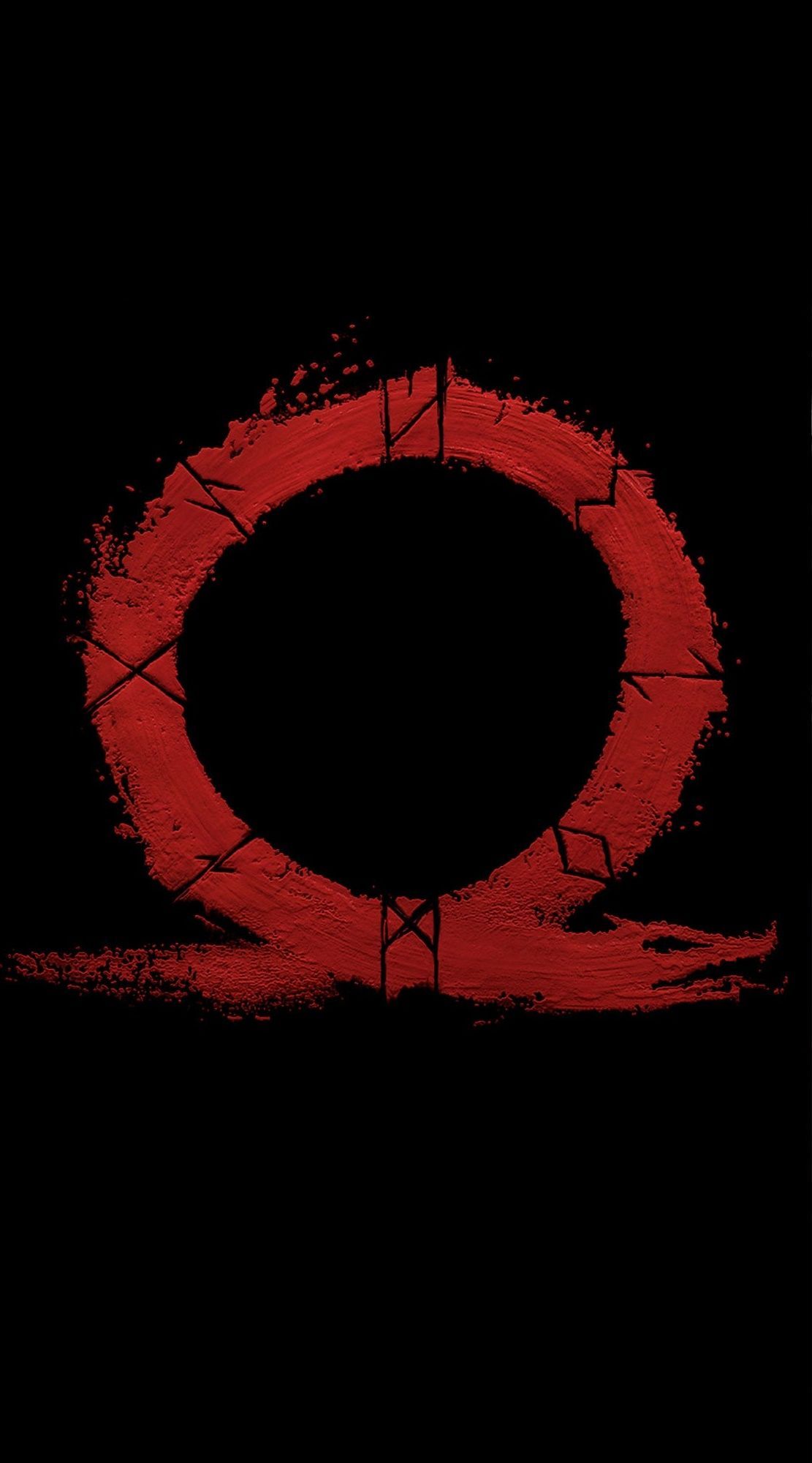 AMOLED Logo Wallpaper. AMOLED Wallpaper. Black Background. Dark Wallpaper for Android and iPhone 81367385. Dark wallpaper, Kratos god of war, God of war