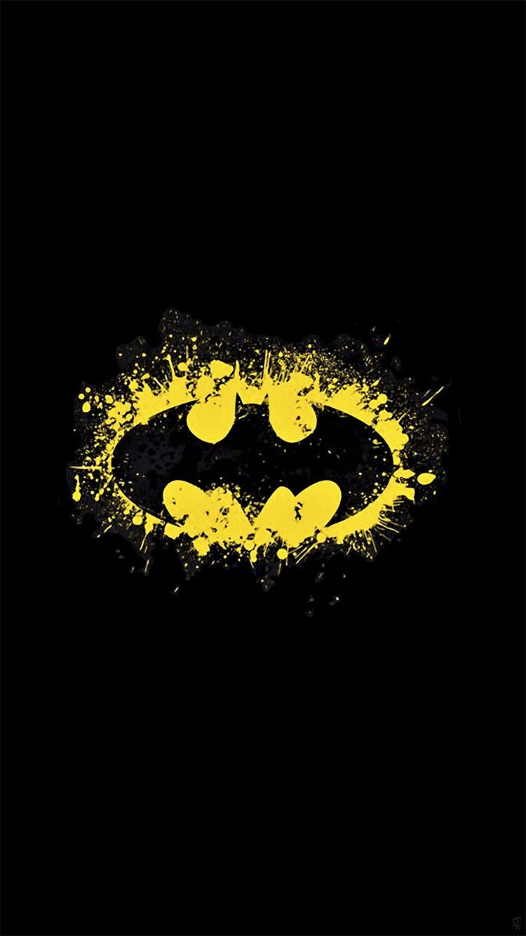 batman logo iphone wallpaper, batman, black, yellow, text, smile