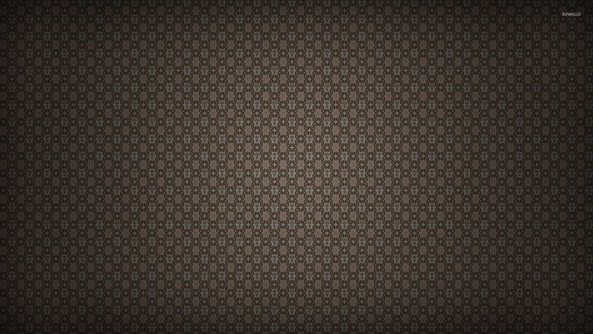 Brown vintage pattern wallpaper Art wallpaper