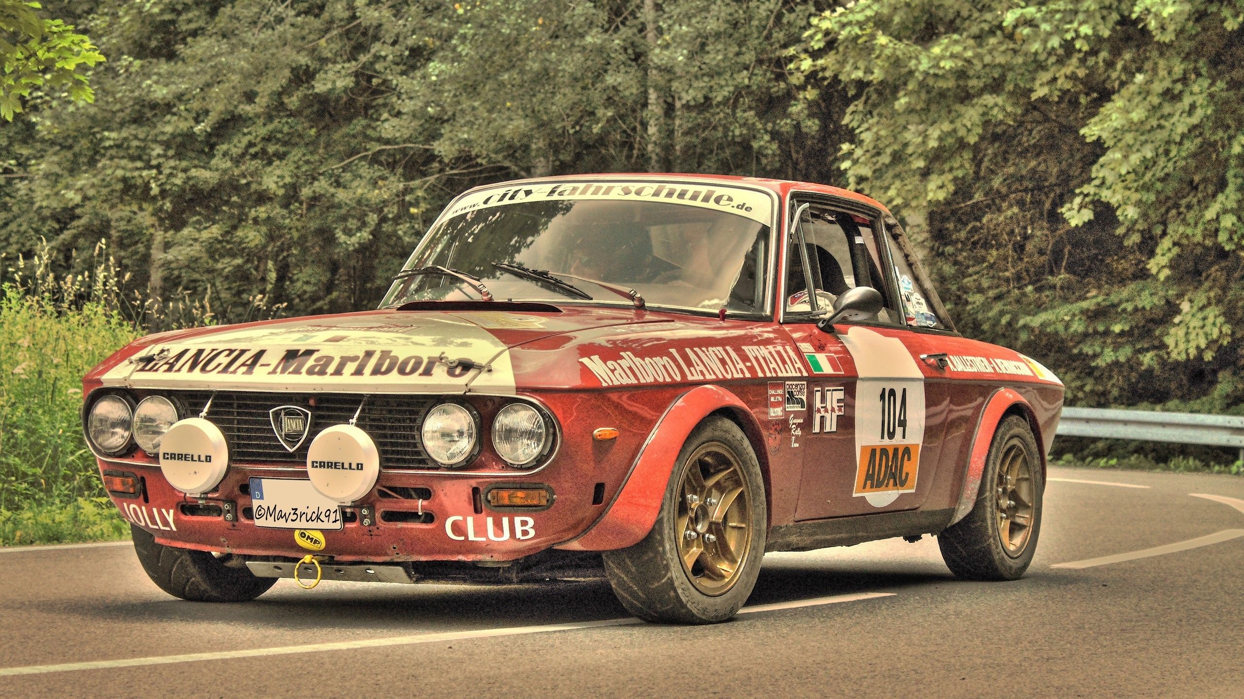 Lancia rallye classic cars motorsports racing wallpaper