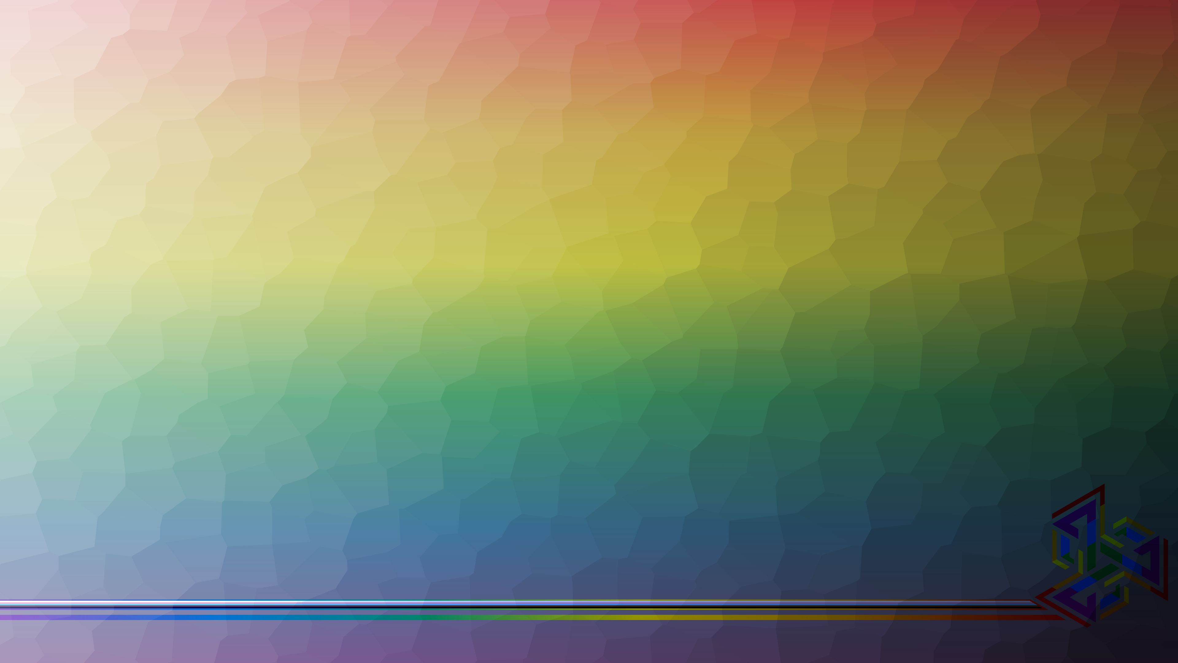 Somewhat sneaky LGBTQ Flag Desktop Background
