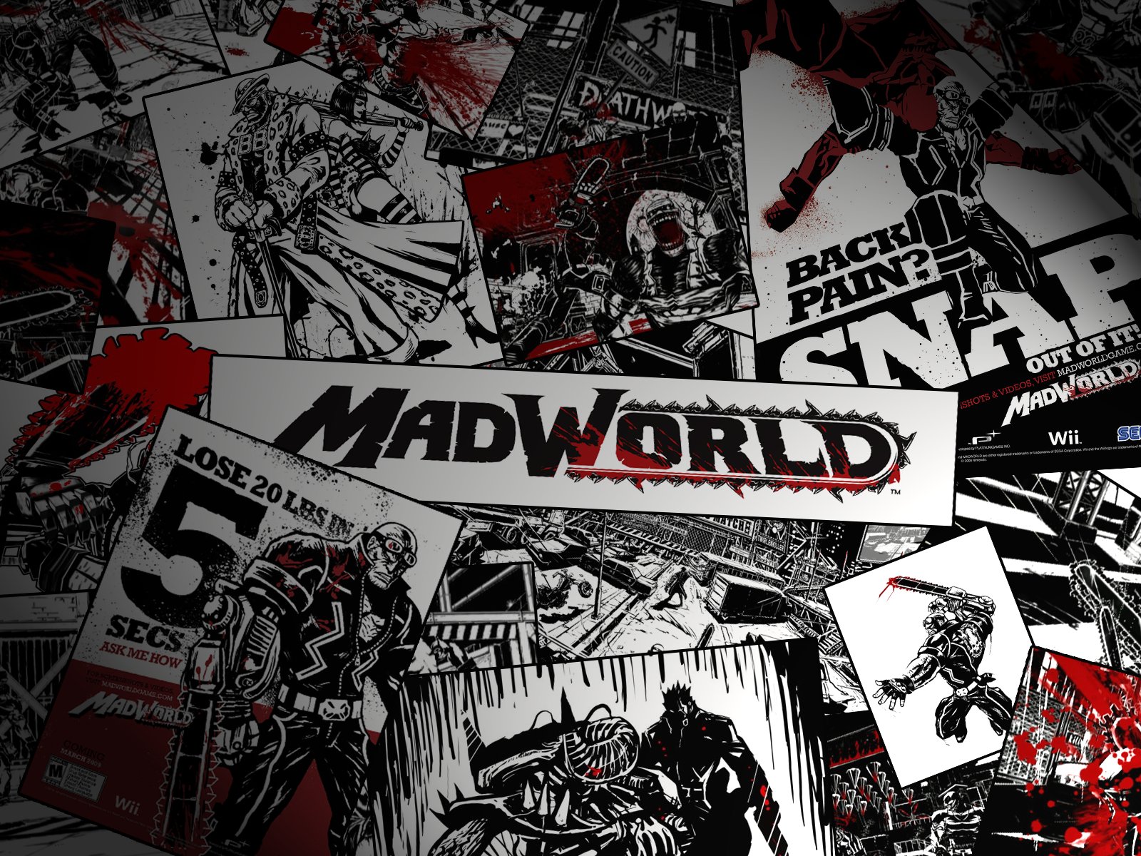 HD desktop wallpaper: Video Game, Madworld download free picture #203742