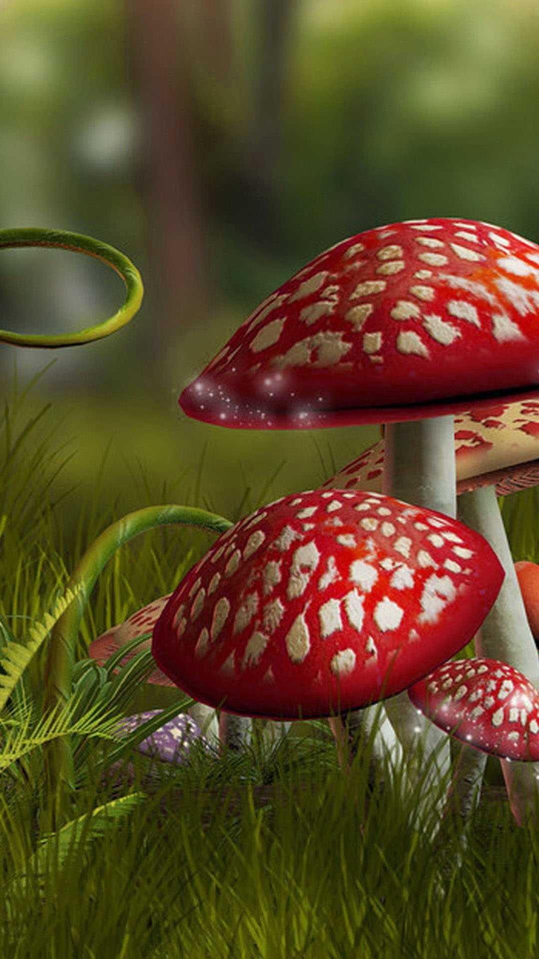 Mushroom Wallpaper