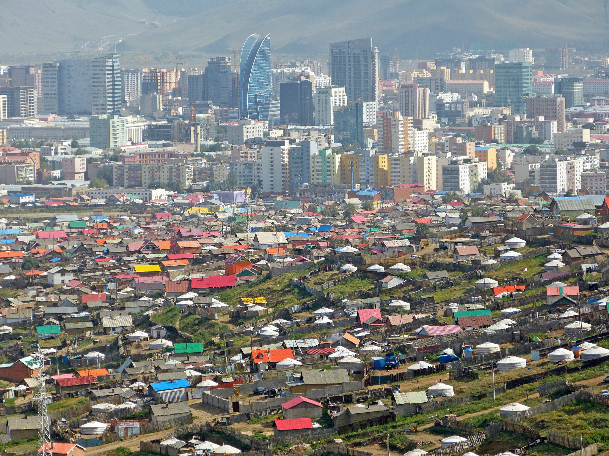 In Mongolia, the Skyline