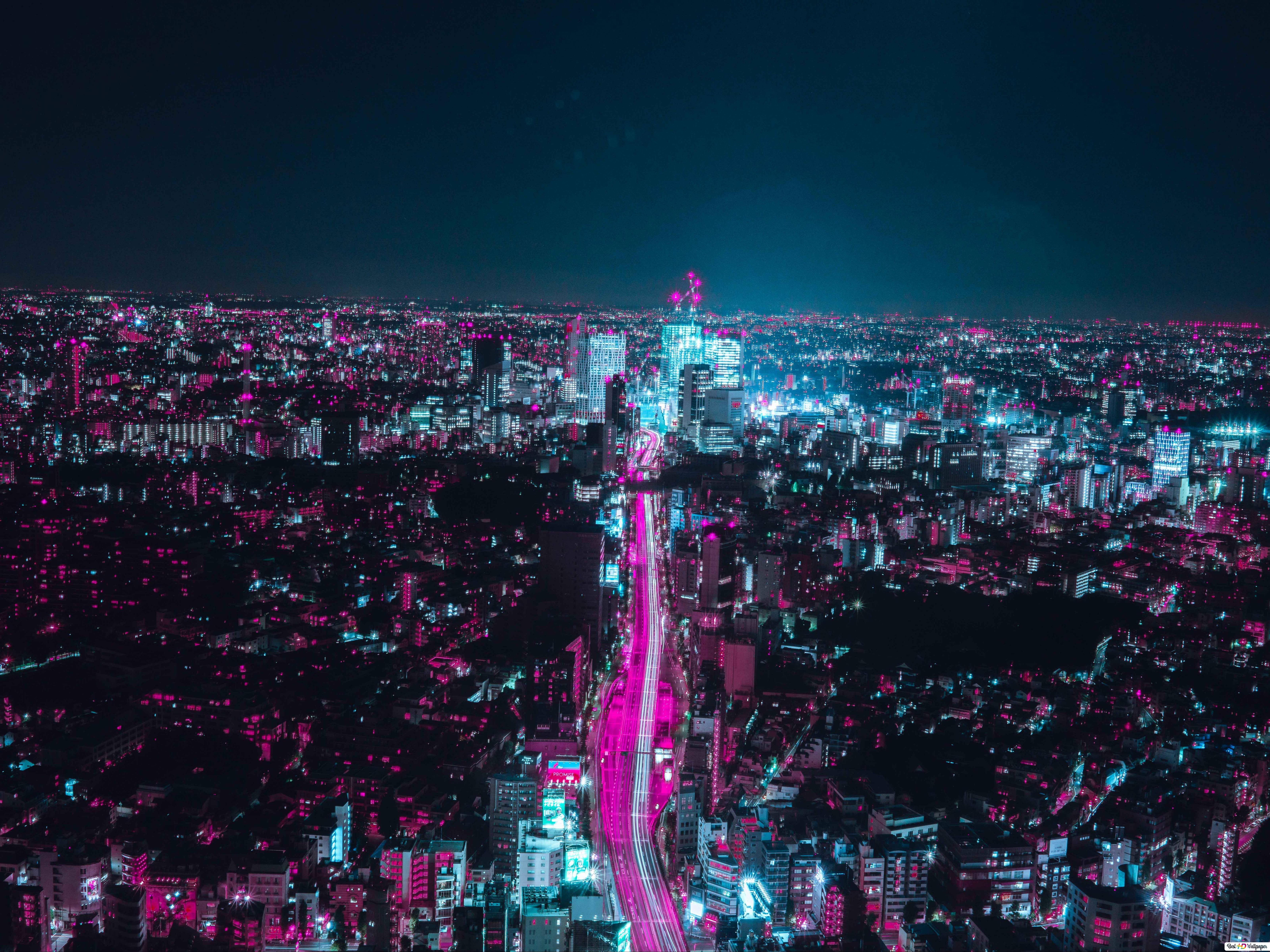 Japan Osaka 8k HD wallpaper download