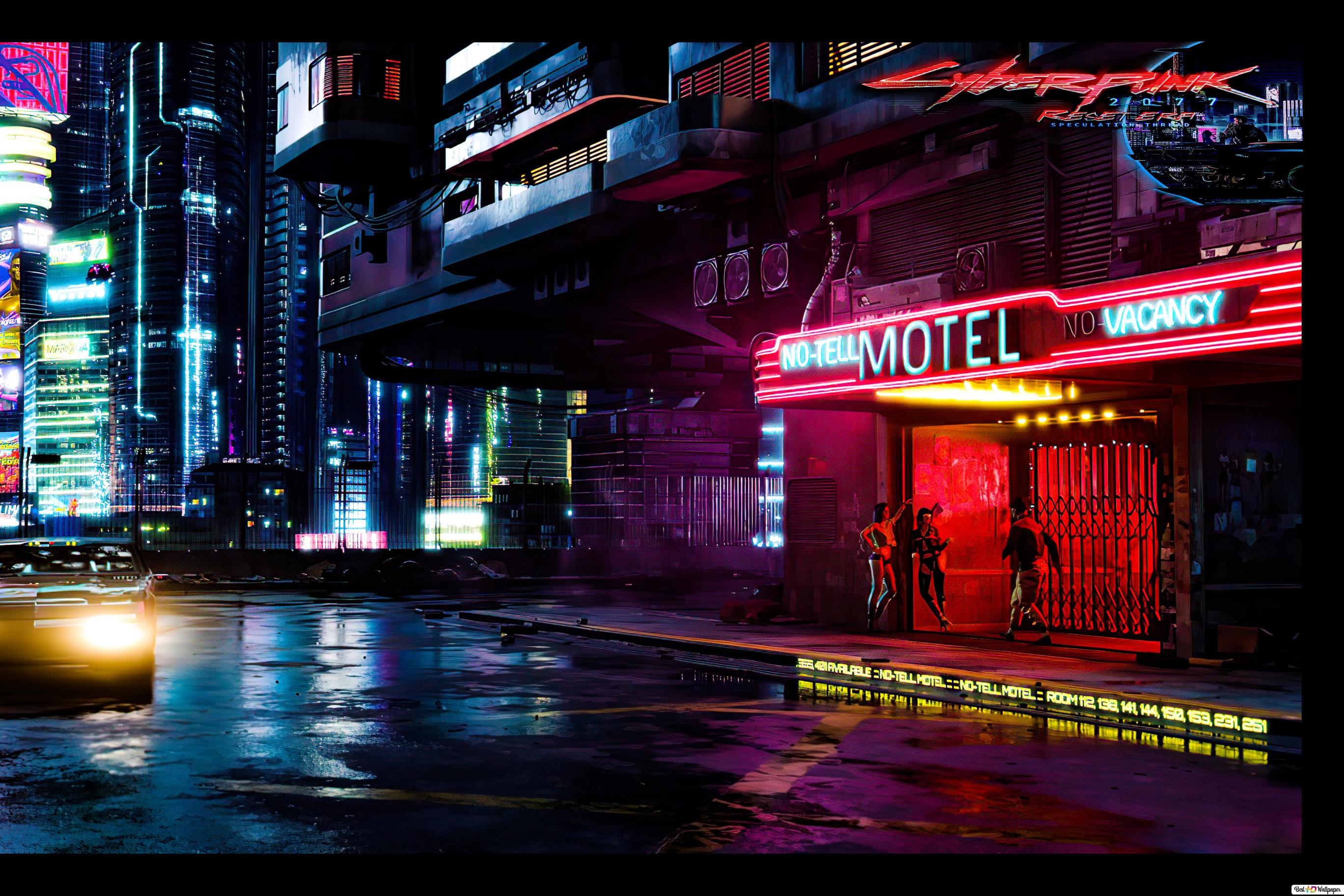 Cyberpunk 2077 8K 4K HD wallpaper download 2077 wallpaper