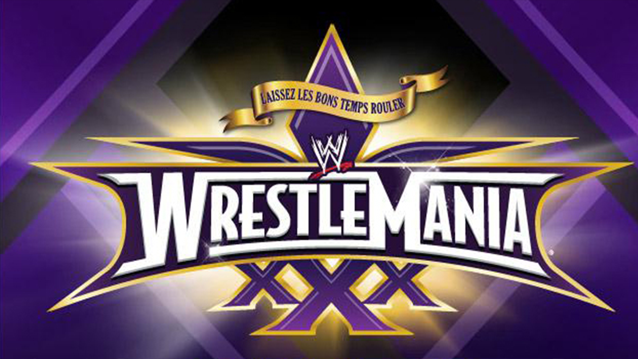 wwe wrestlemania wallpaper, purple, logo, font, championship, competition event