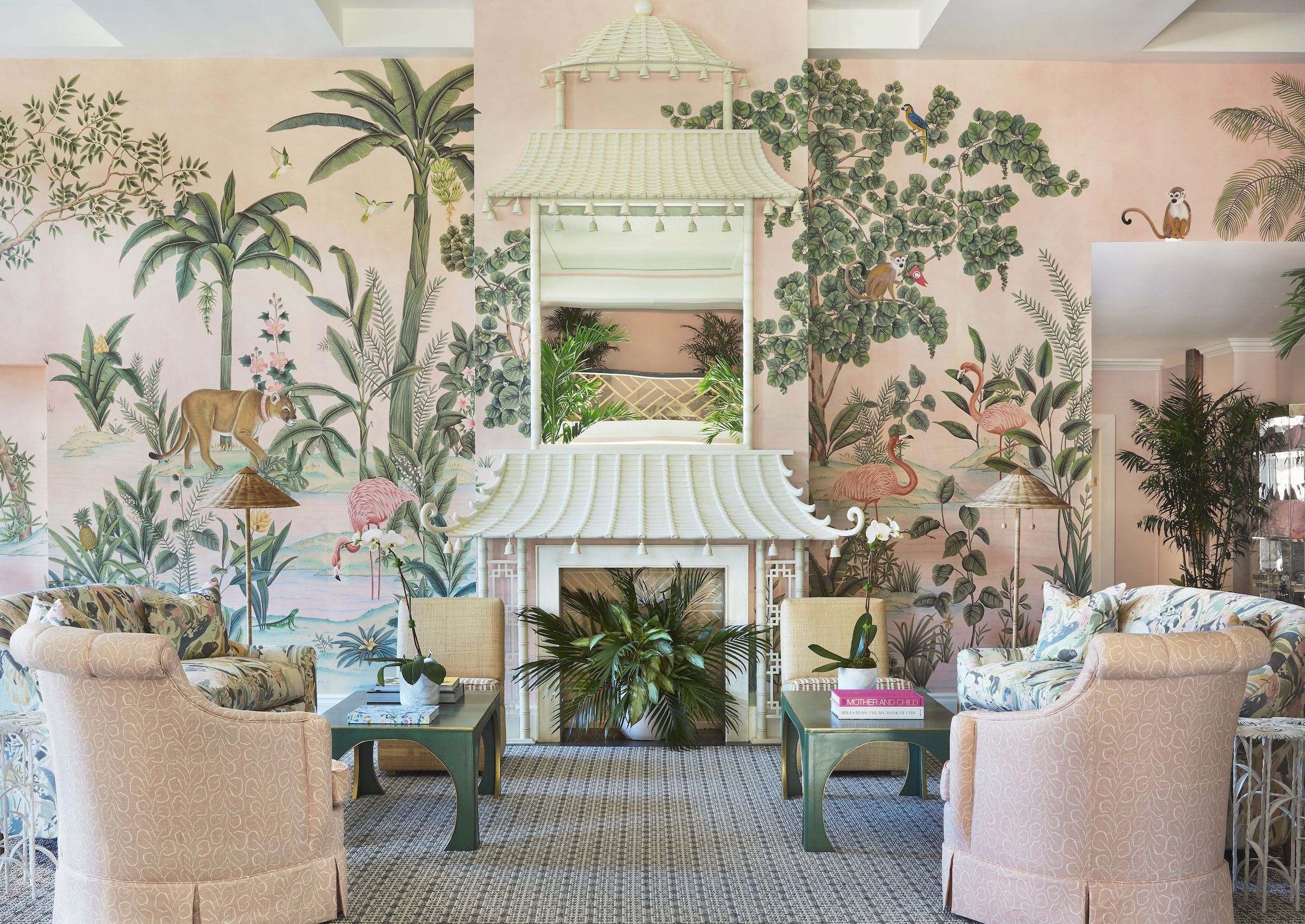 The Colony Hotel's De Gournay Mural, a Love Letter to Palm Beach