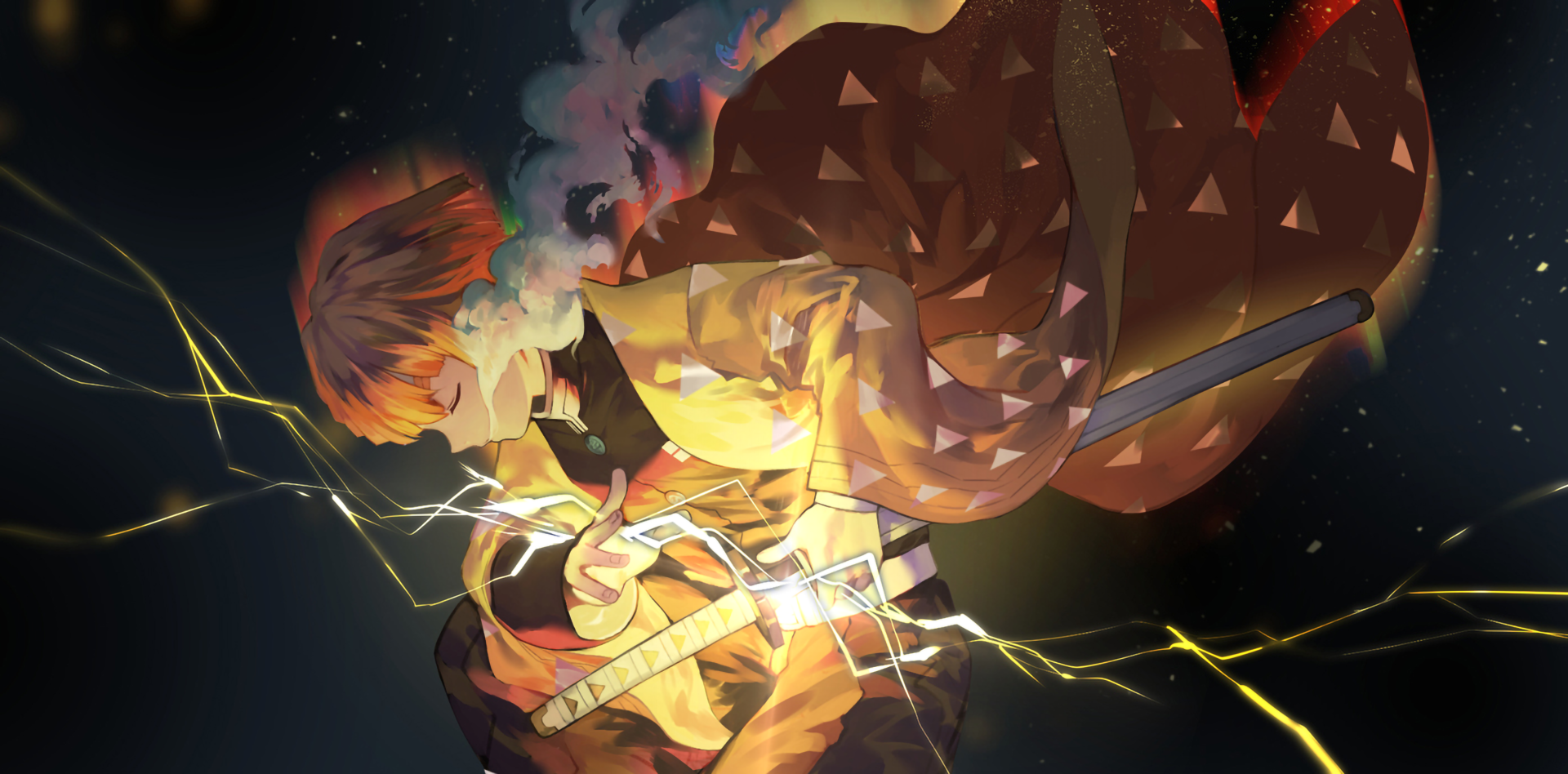 Zenitsu Agatsuma HD Wallpaper and Background Image