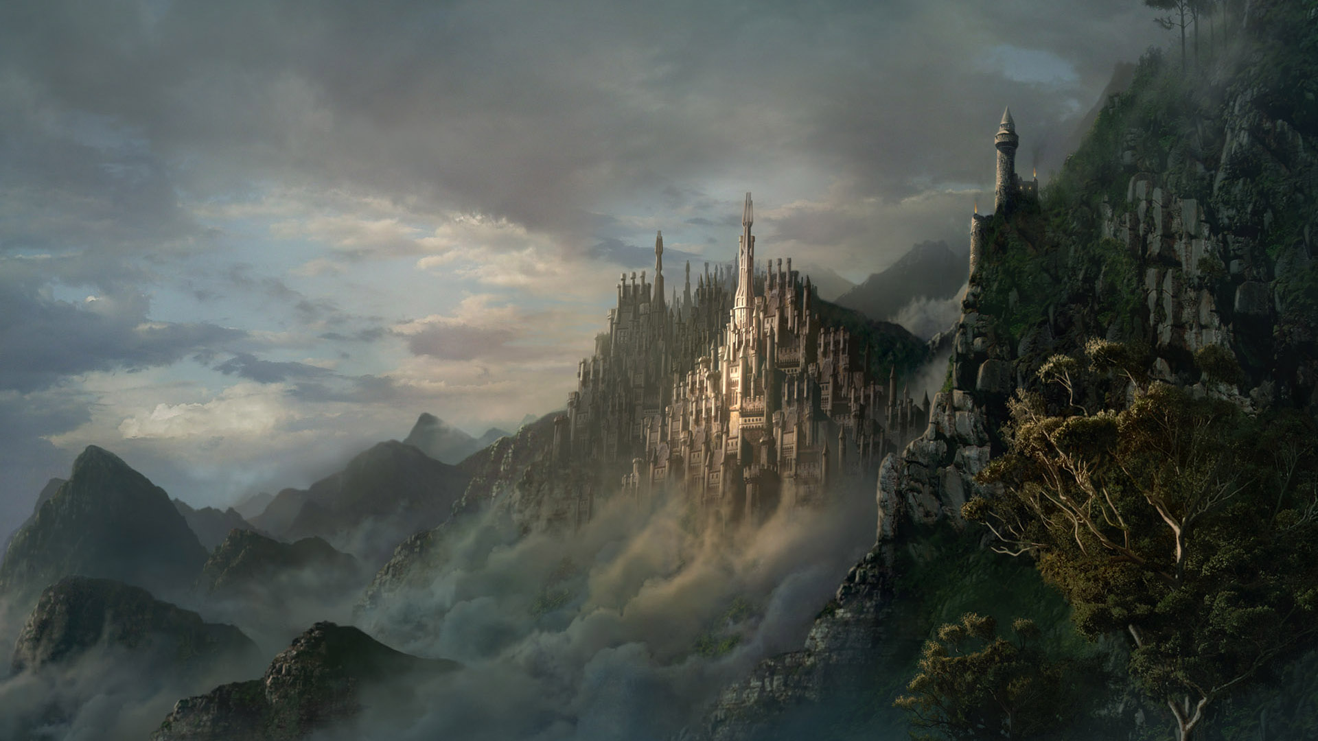 Dark Castle Background